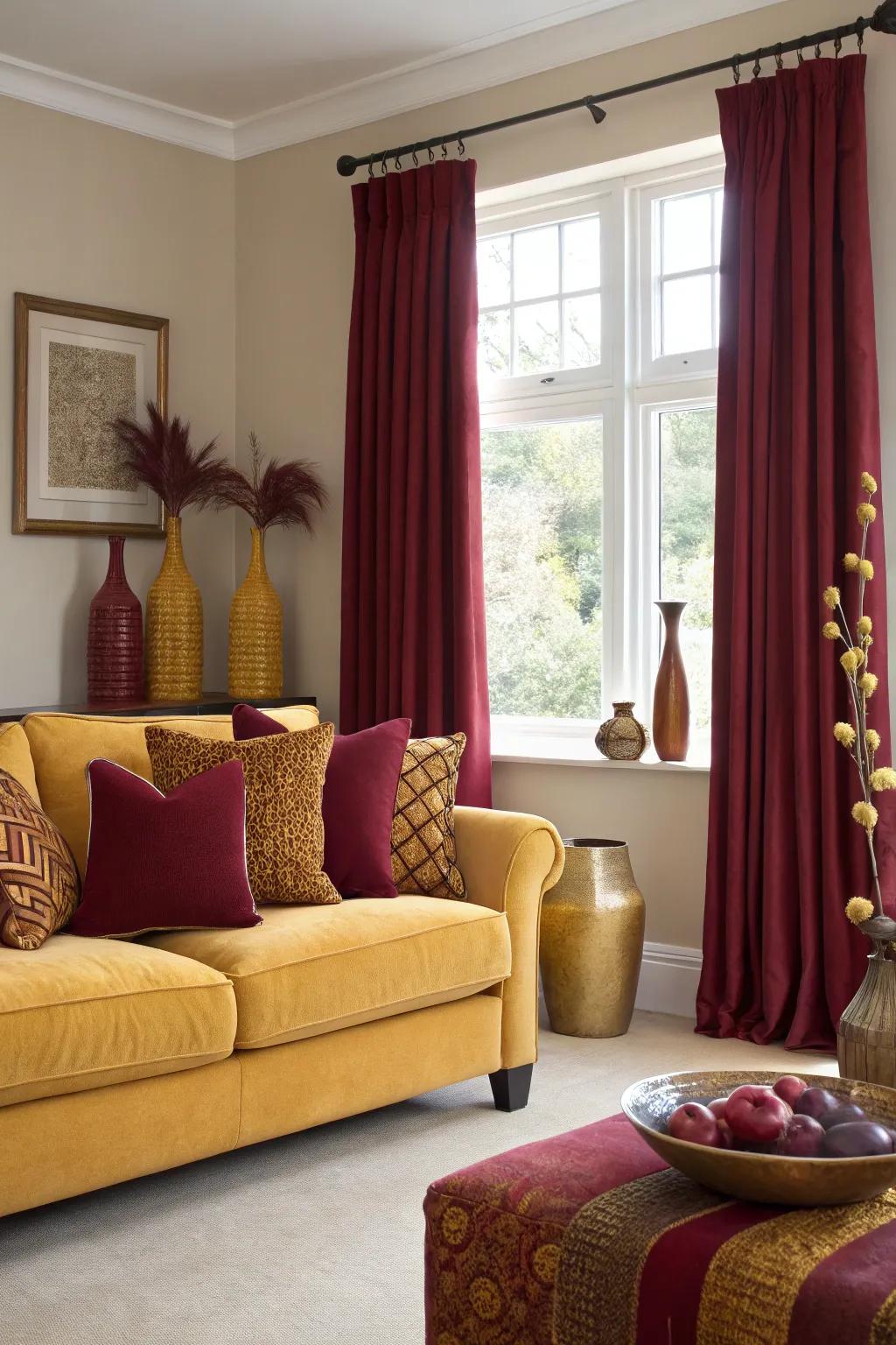 Enhance your decorations through vivid, lively shade accents.