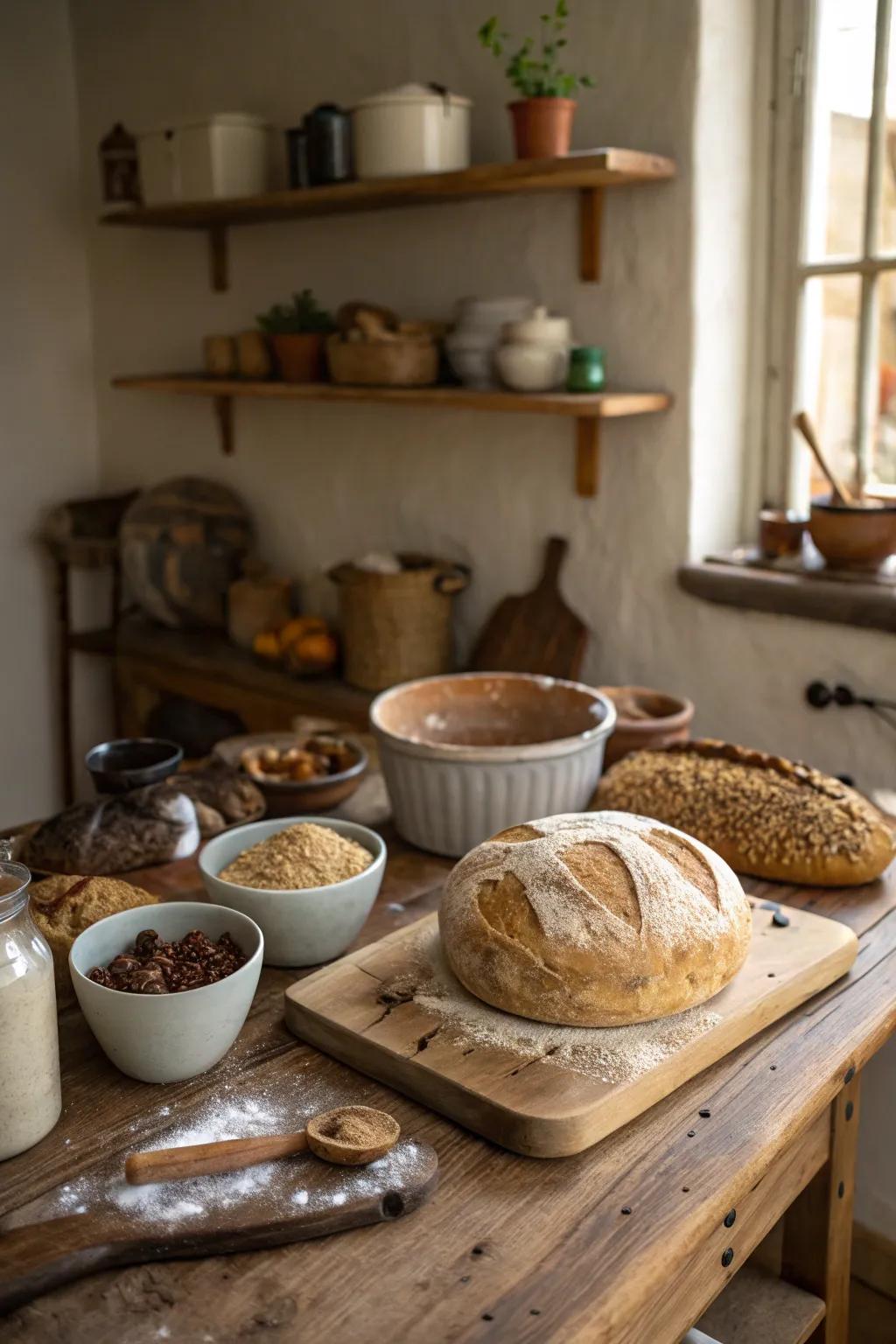 Boutique grain blends make it easy to bake delicious, homemade bread.
