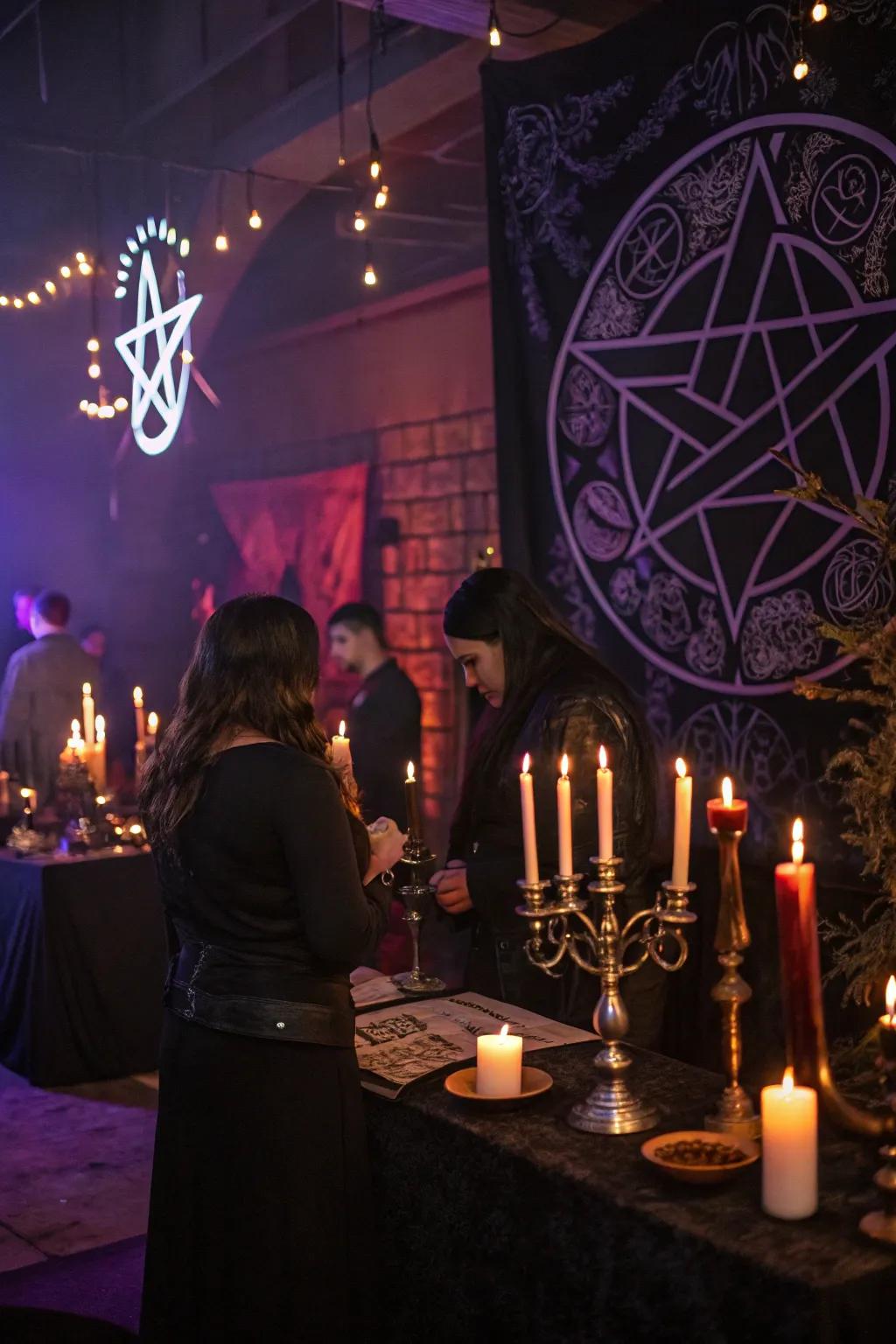 Your guests are sure to be intrigued with a mystic night-themed celebration.