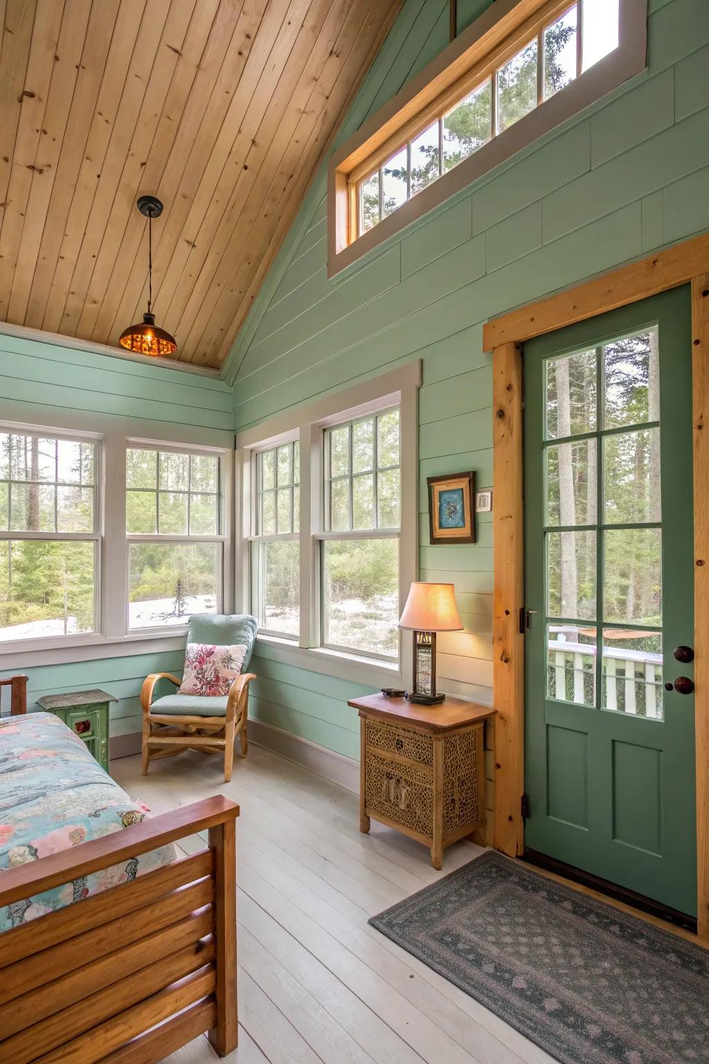 Eco-friendly paints give a fresh, environmentally conscious upgrade.