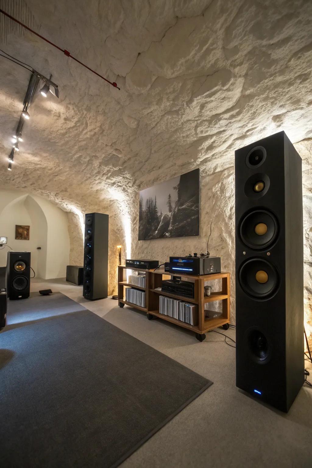 Sound components fashion an immersive sensation.