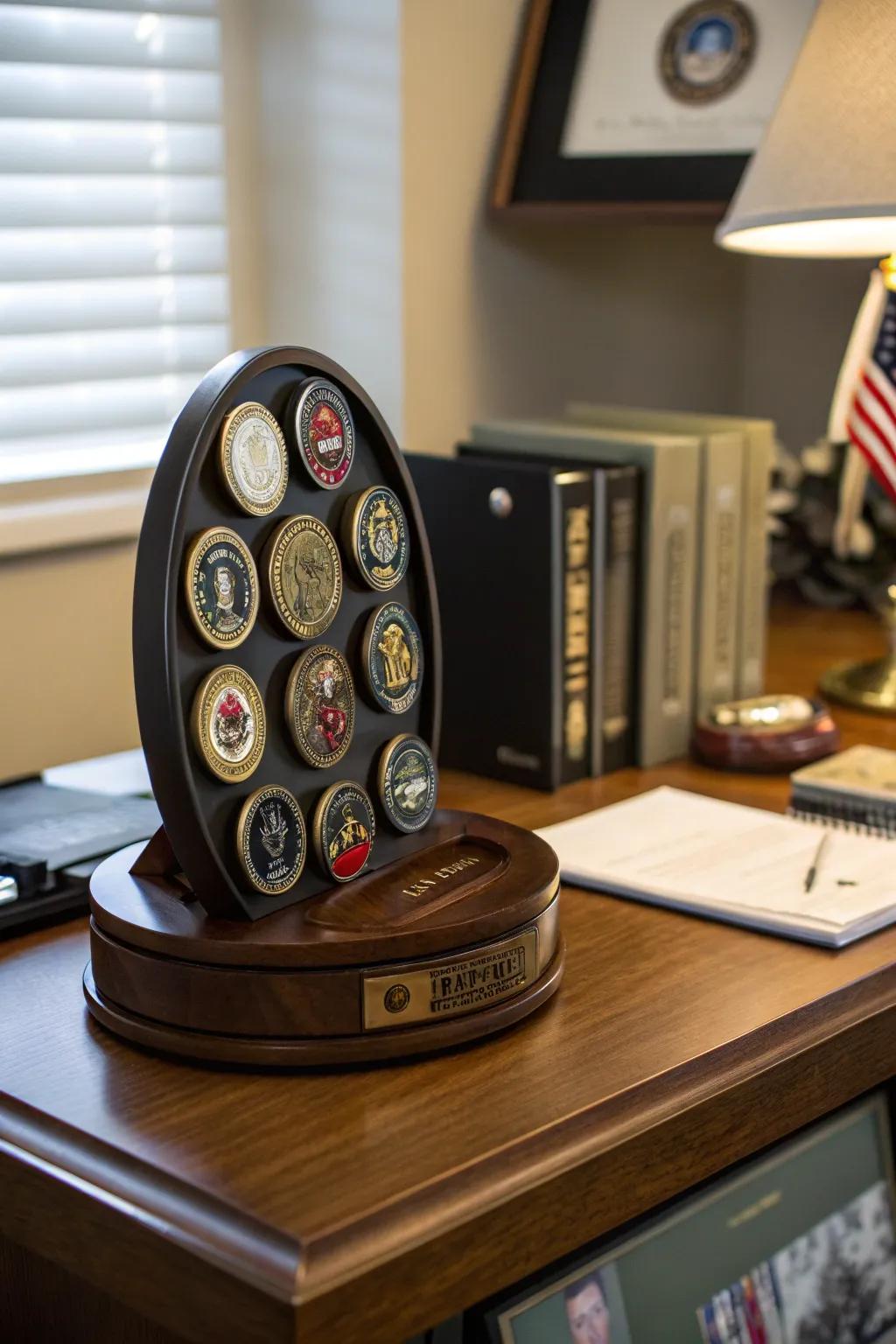 Revolving showcases permit a dynamic outlook of your collection.