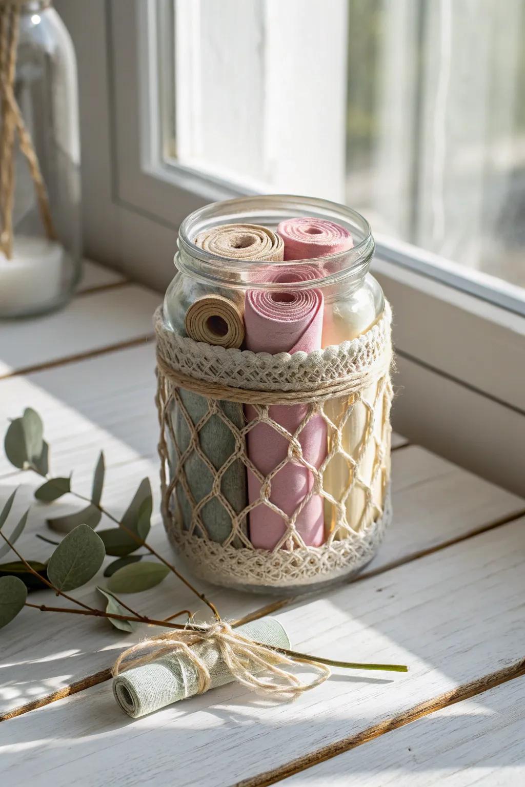 Capture moments and cherish friendships with a Self-Made Memory Receptacle. A simple, heartfelt present idea for the festive season.