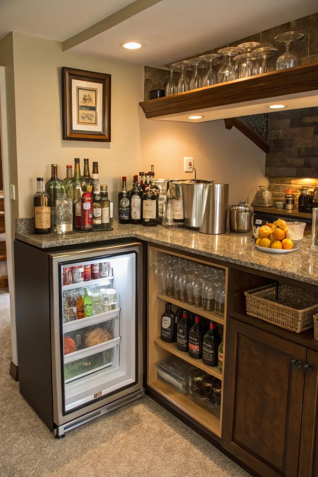 Refrigerators ensure both convenience and freshness.