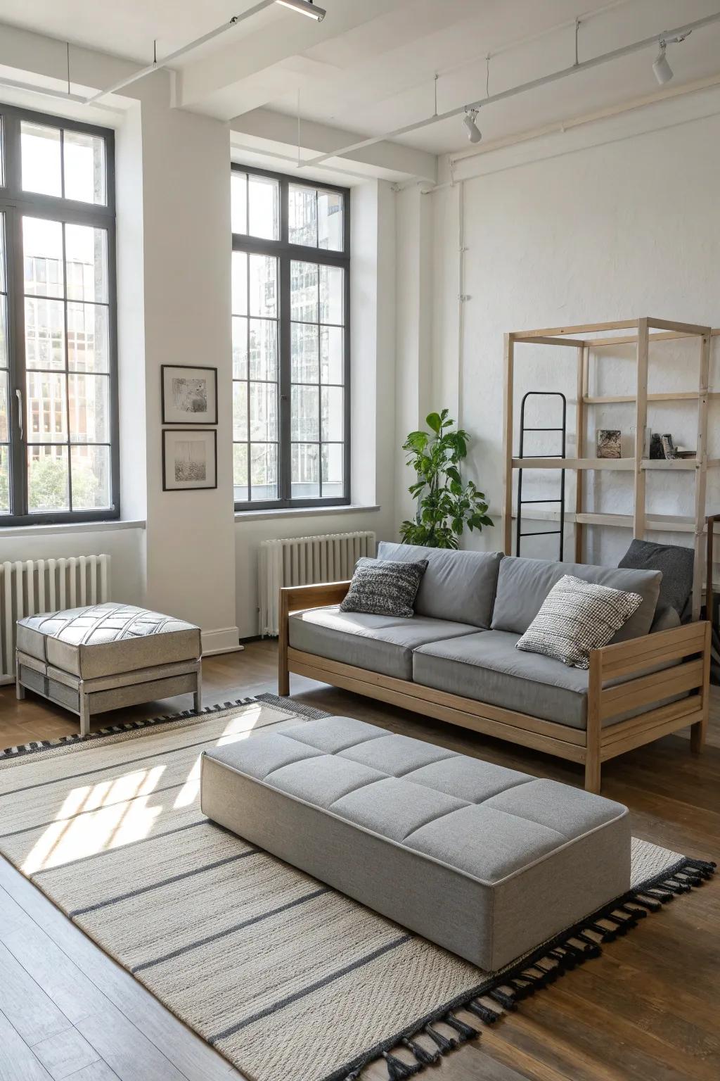 A modular system that offers change.