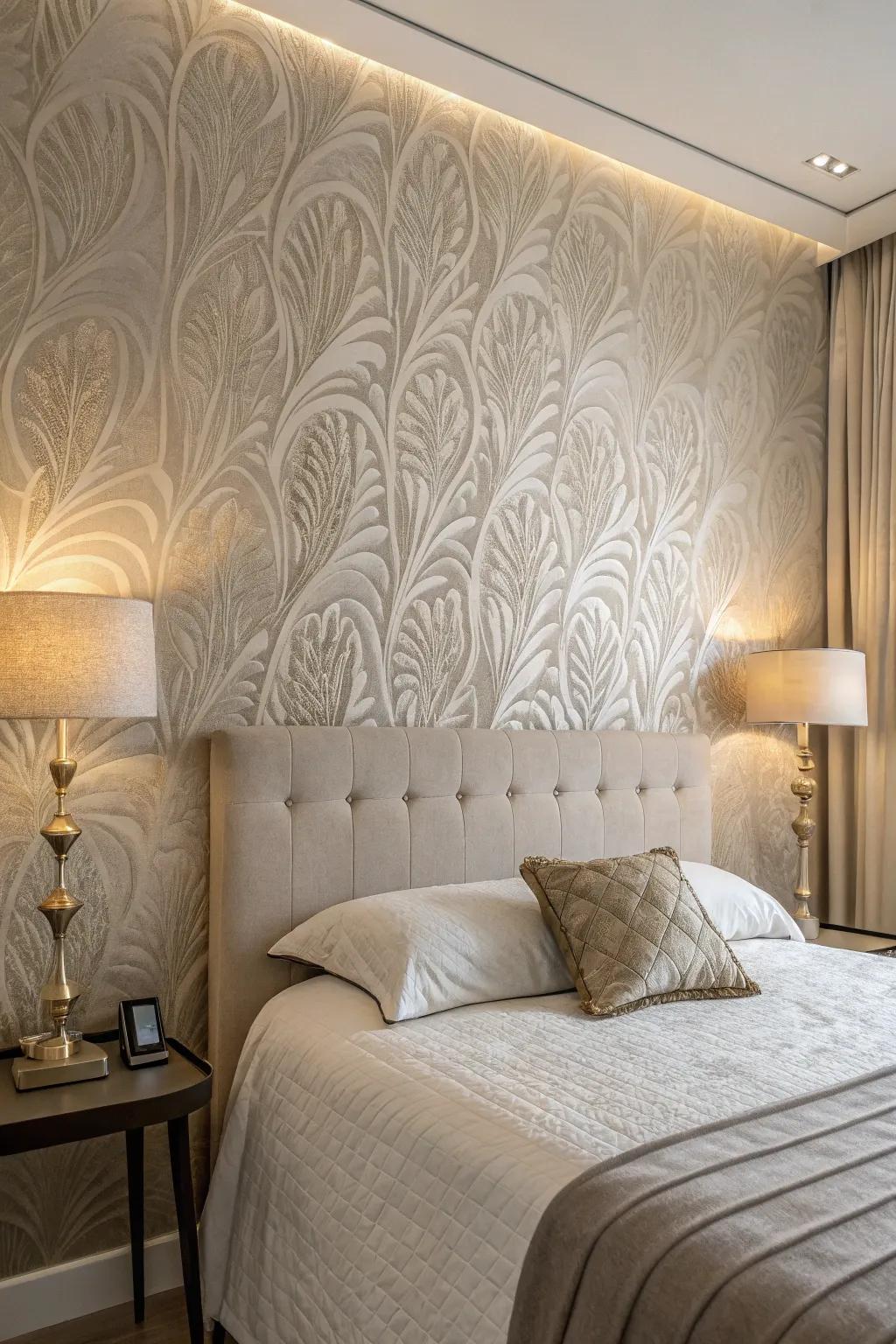 Woven overlay texture imparts snug grace.