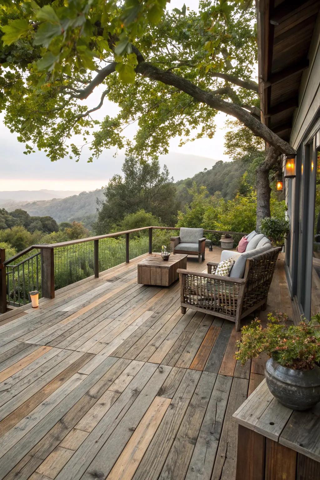Eco-friendly flooring solutions enhance sustainability and charm.