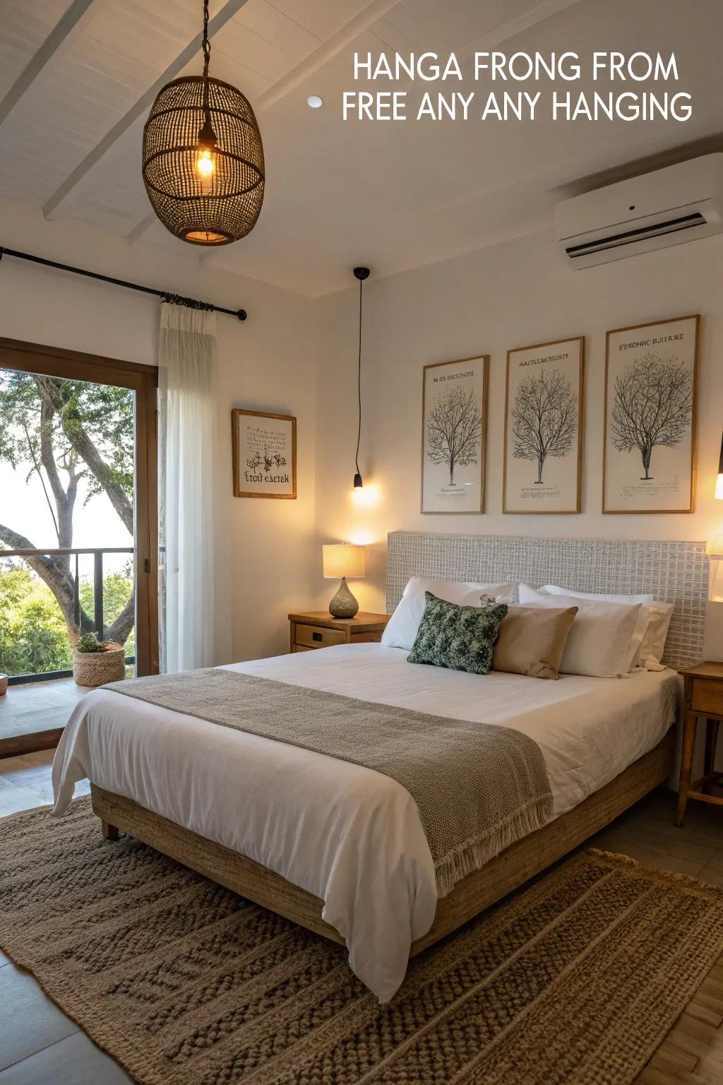 Avoid suspended dangers for a safe and peaceful environment.