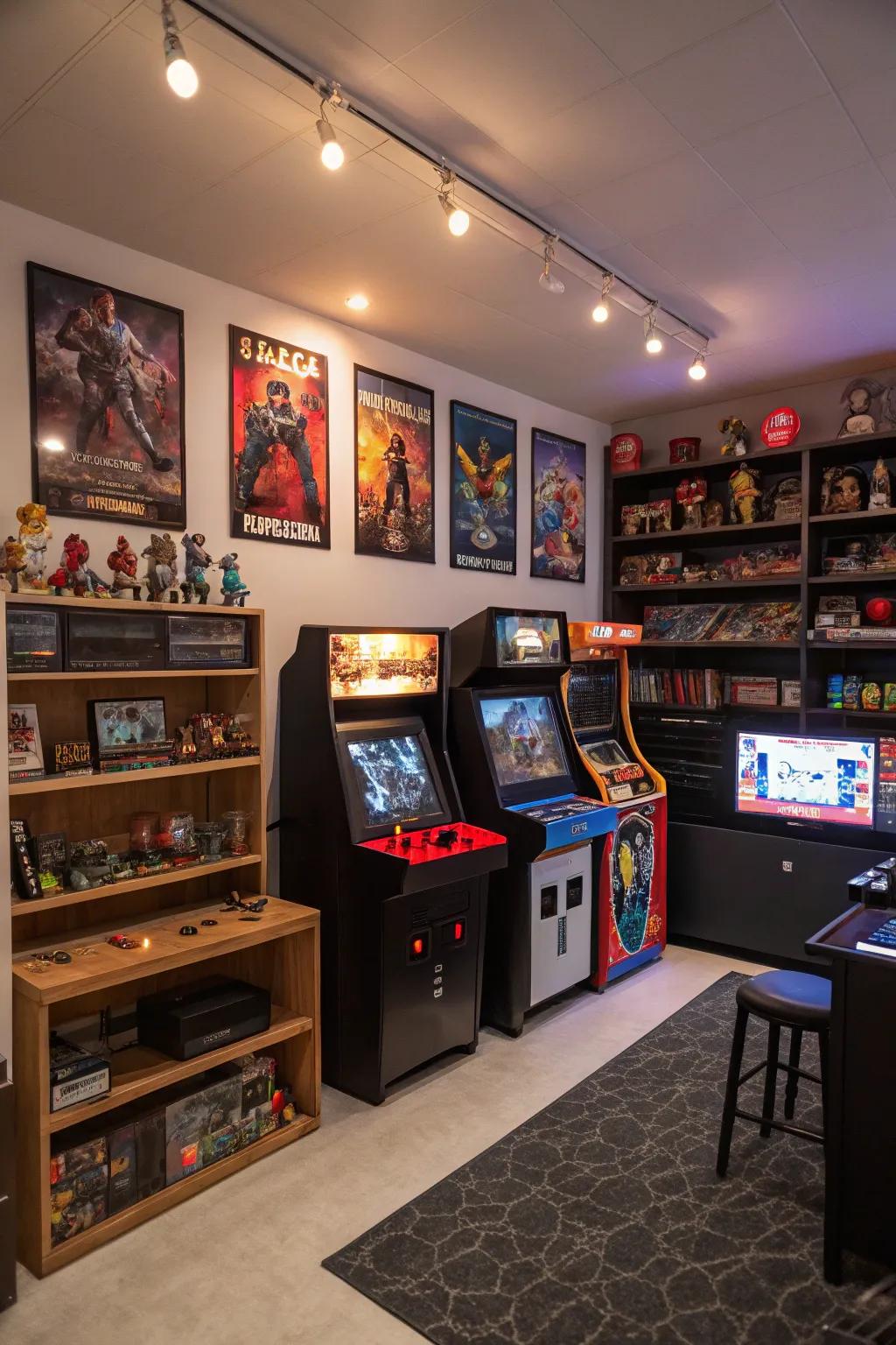 Gaming collectibles inject a personal addition and celebrate gaming passion.