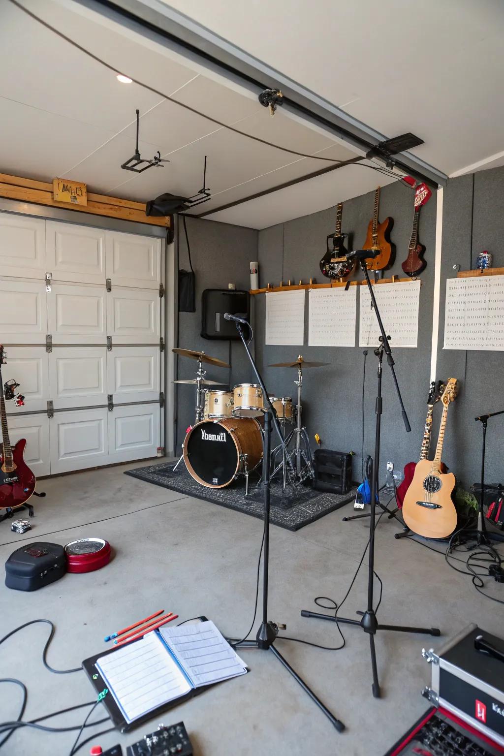 A music corner for passionate musicians.