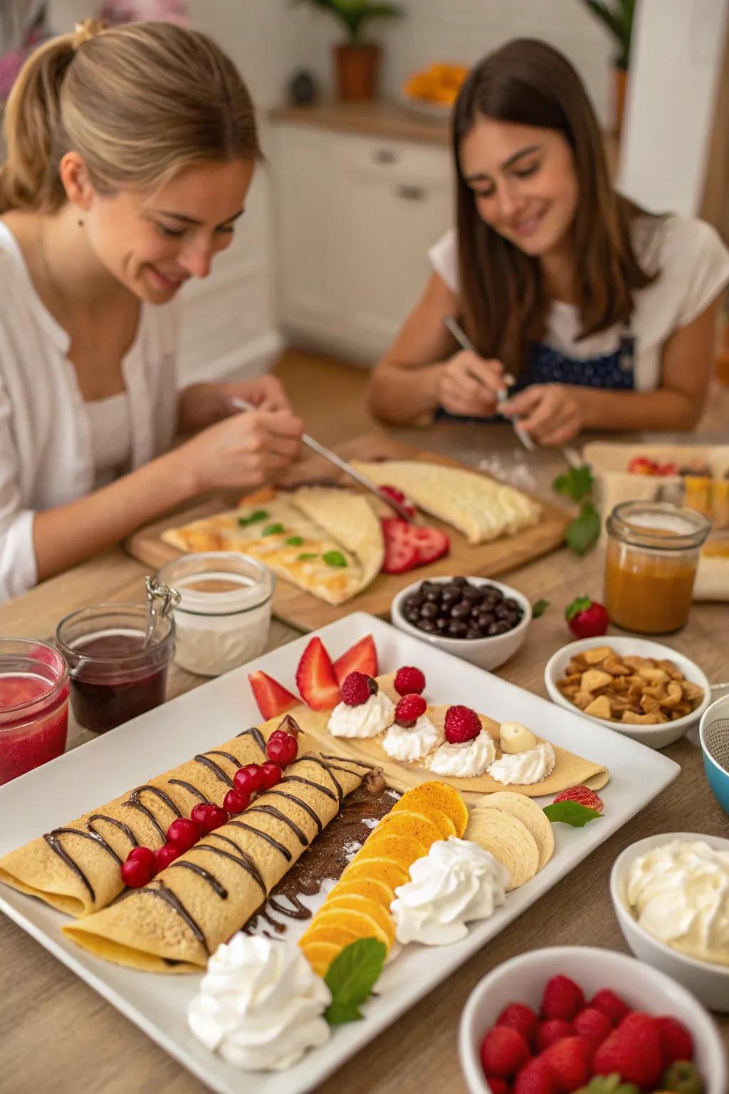 Sweeten the gathering.