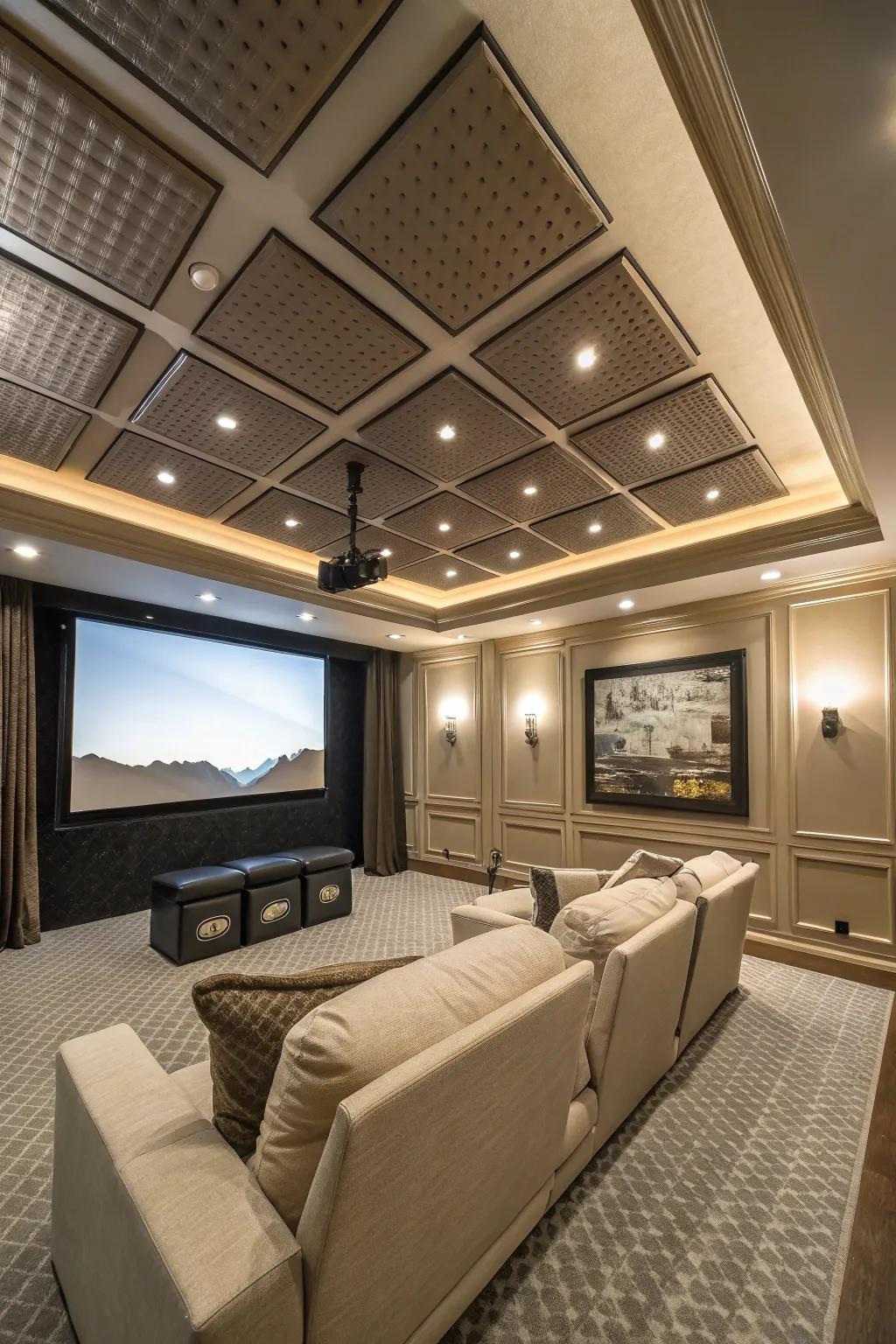Elevate functionality and configuration through suspended panels.