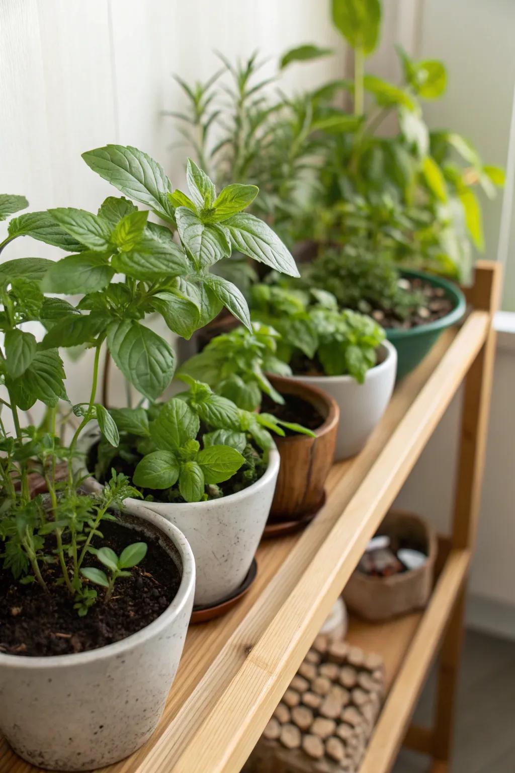 Herb patches infuse flavor and life into your home corner.