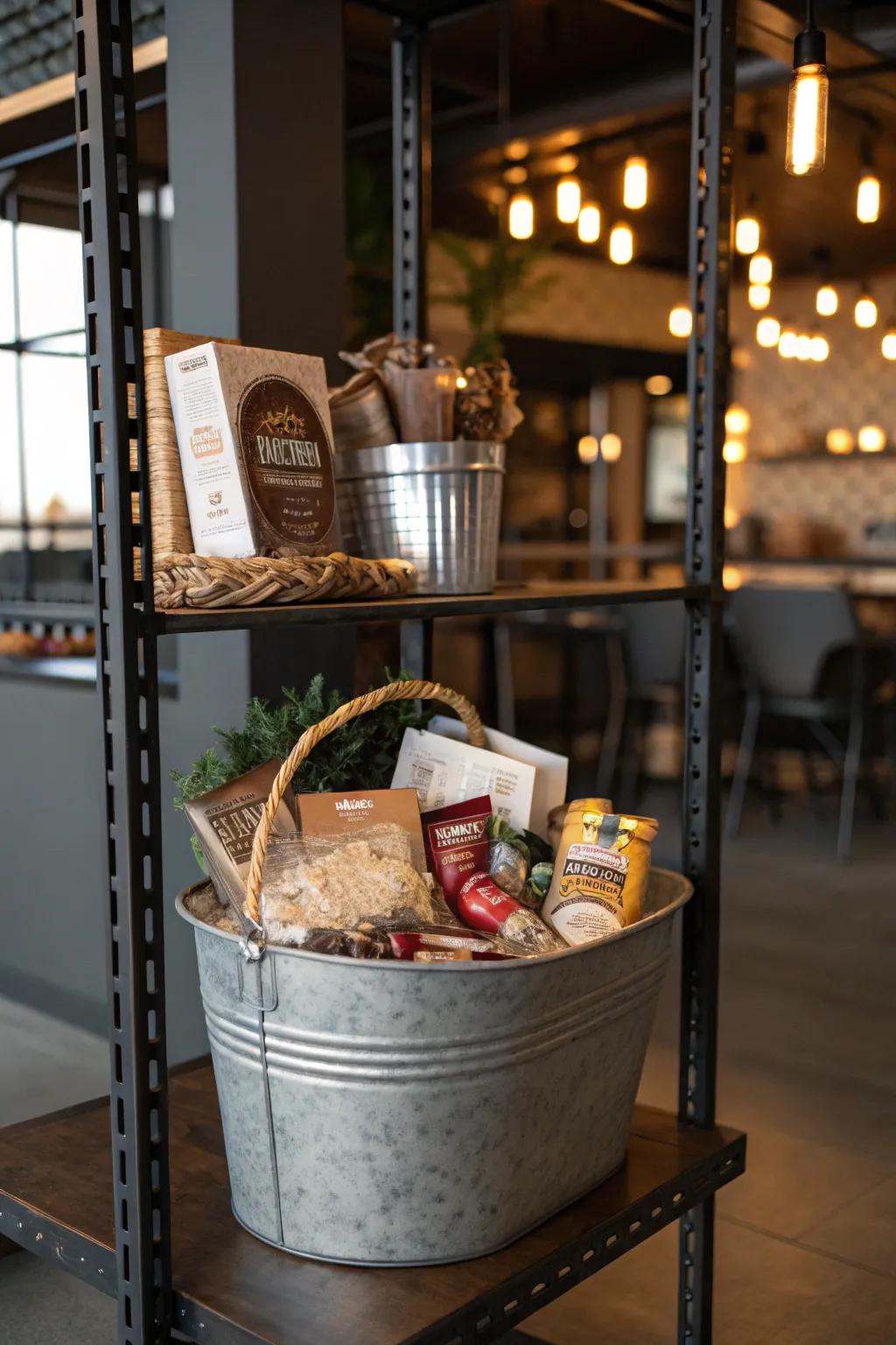 Uncommon basket shapes introduce a creative and unexpected twist.