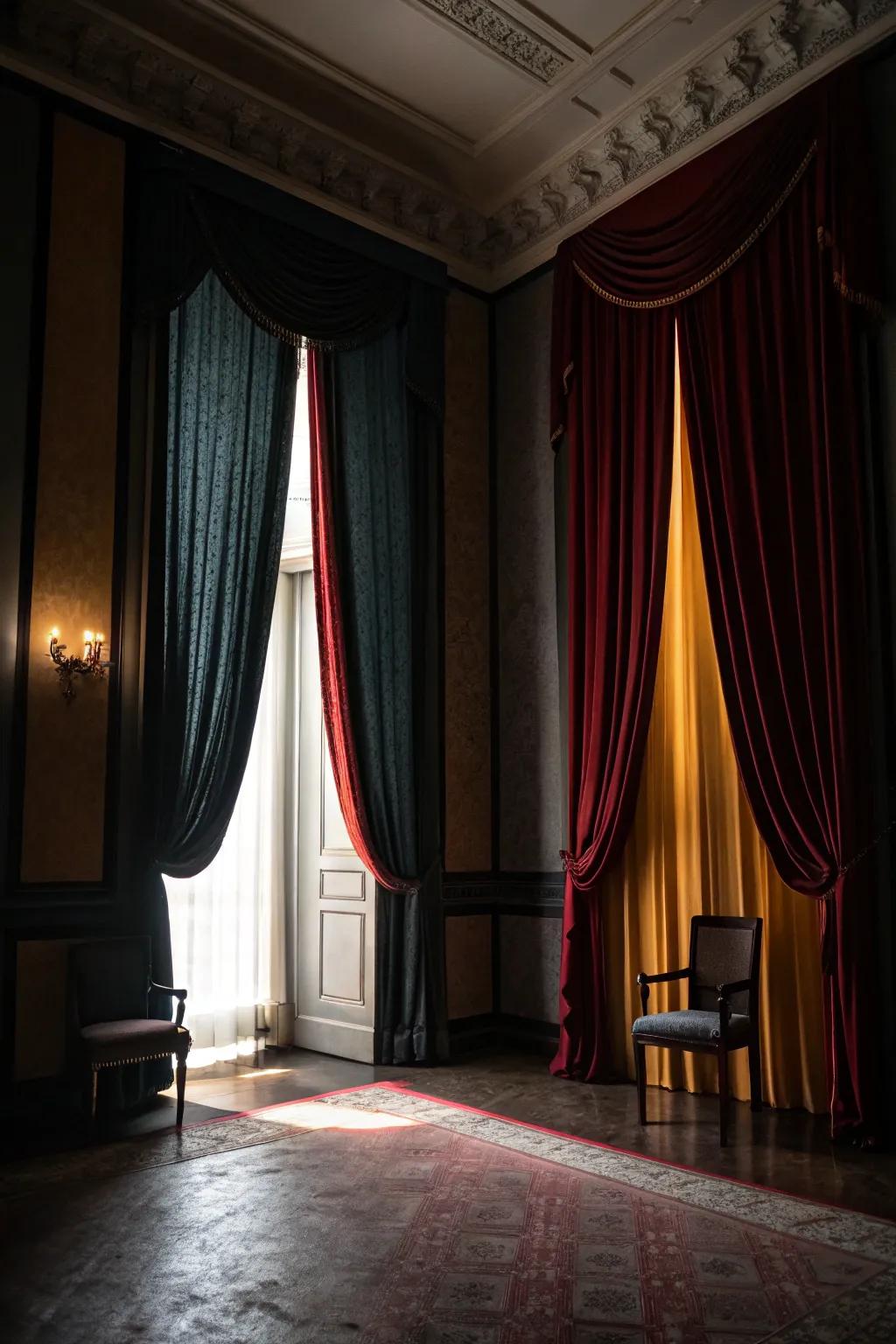 Dark features introduce drama and sophistication to any space.