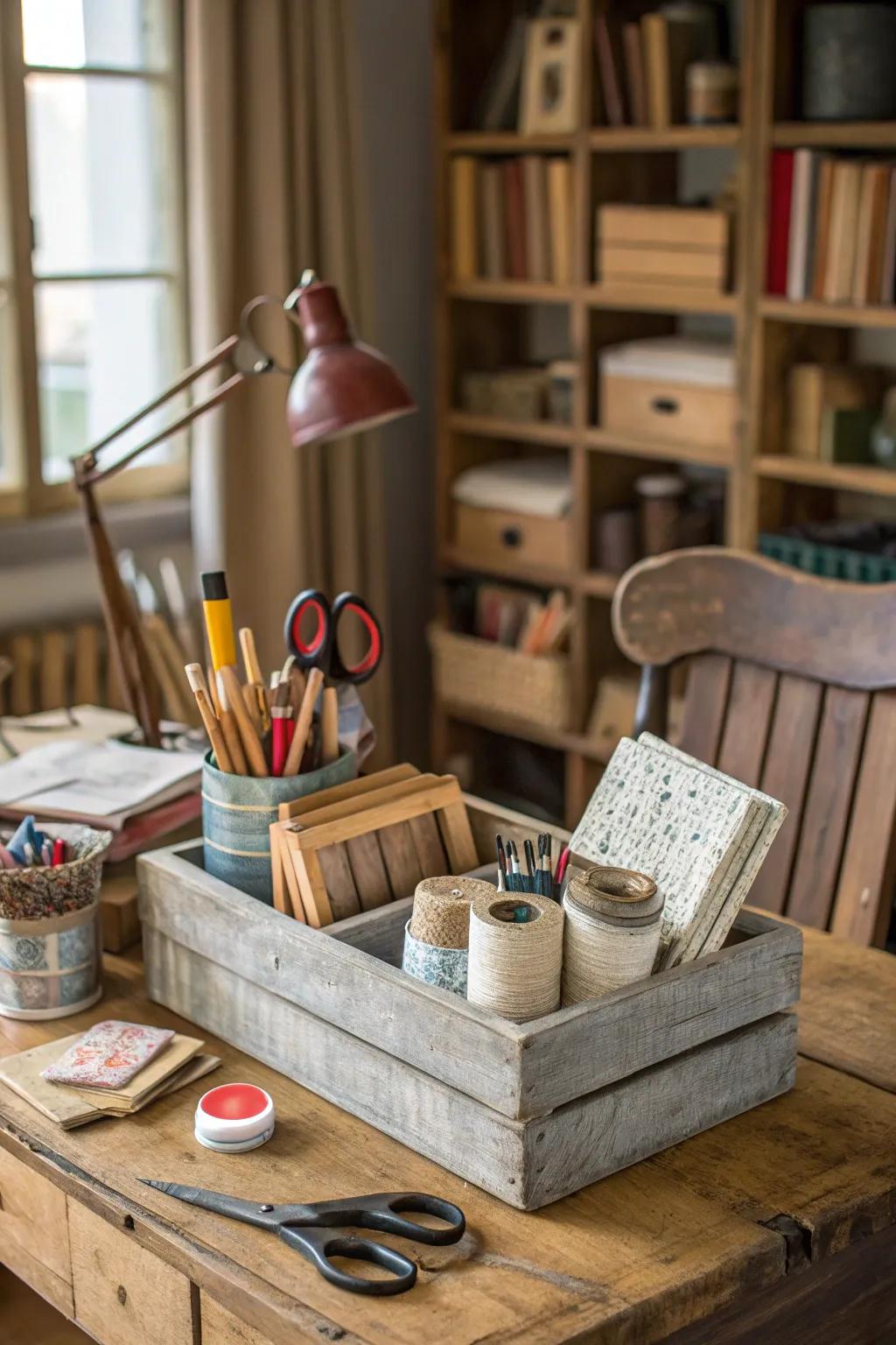 DIY supply stations offer personalized and budget-friendly solutions.