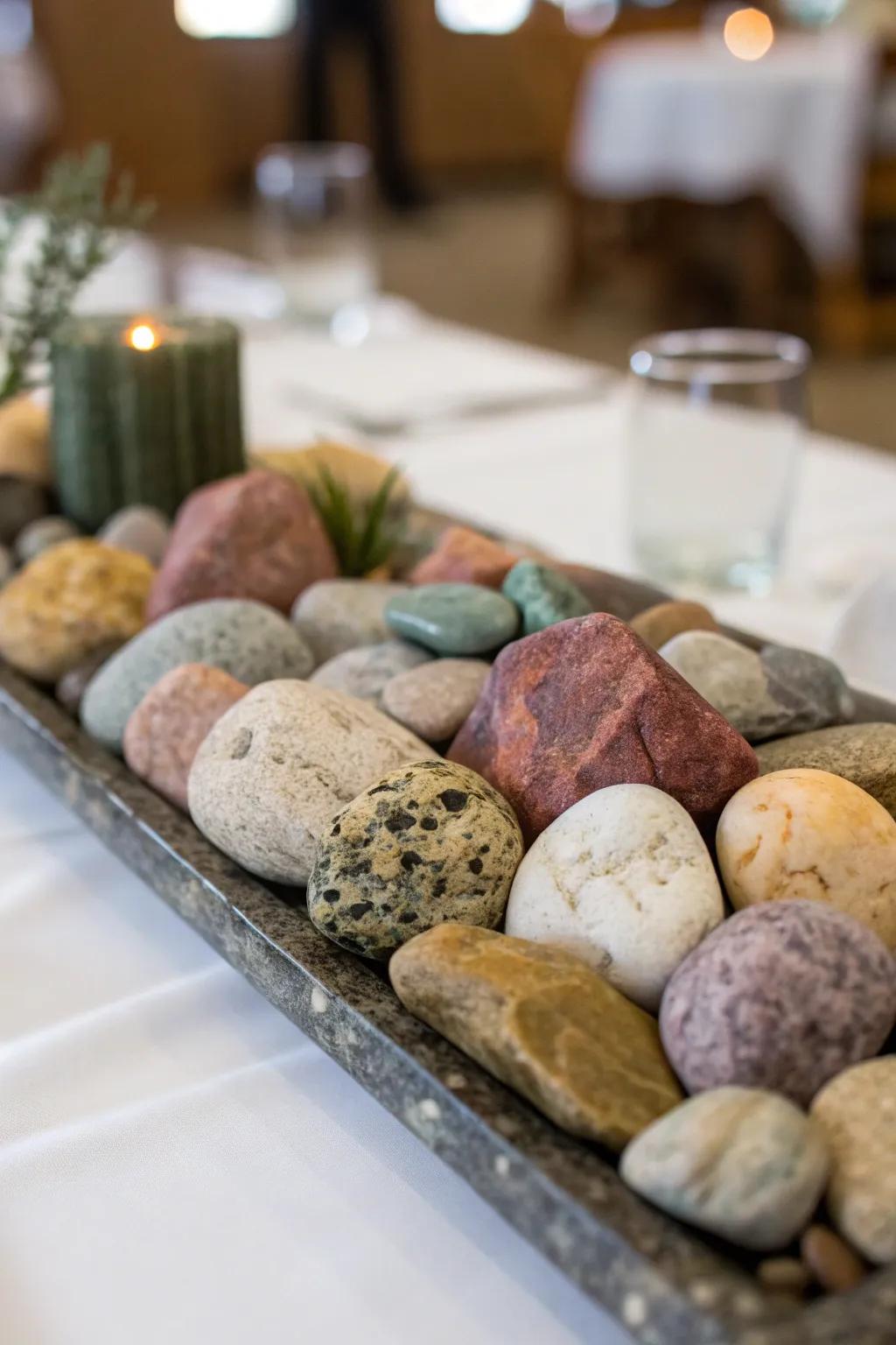 A nature-inspired centerpiece