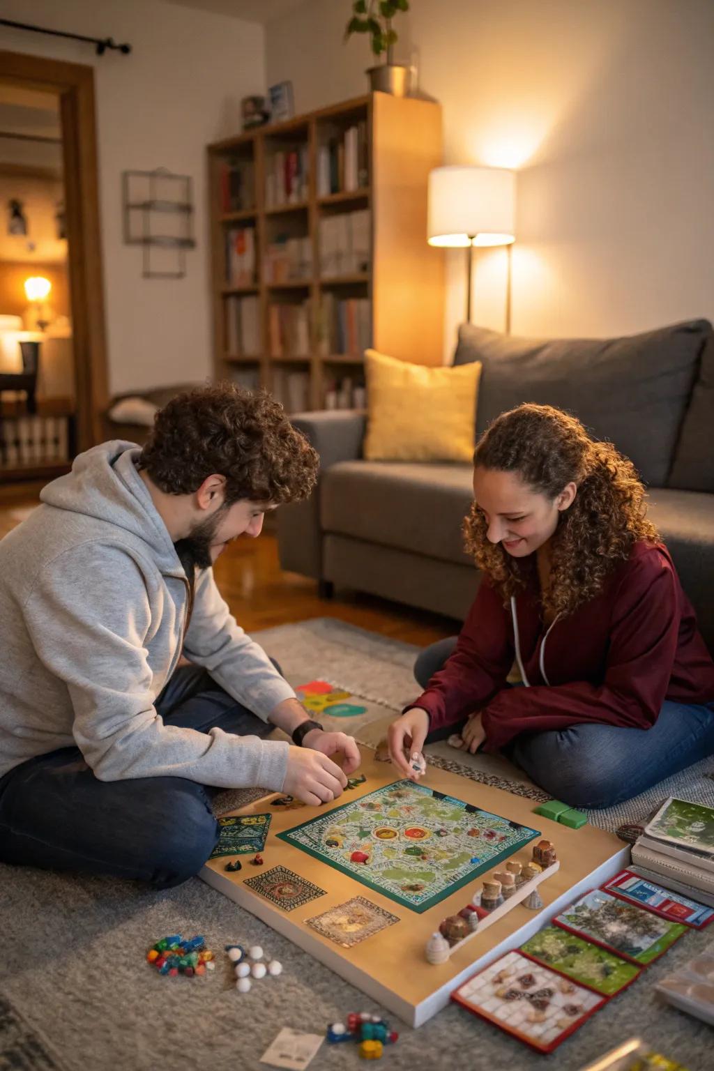 Engage in fun competition with a board amusement marathon.