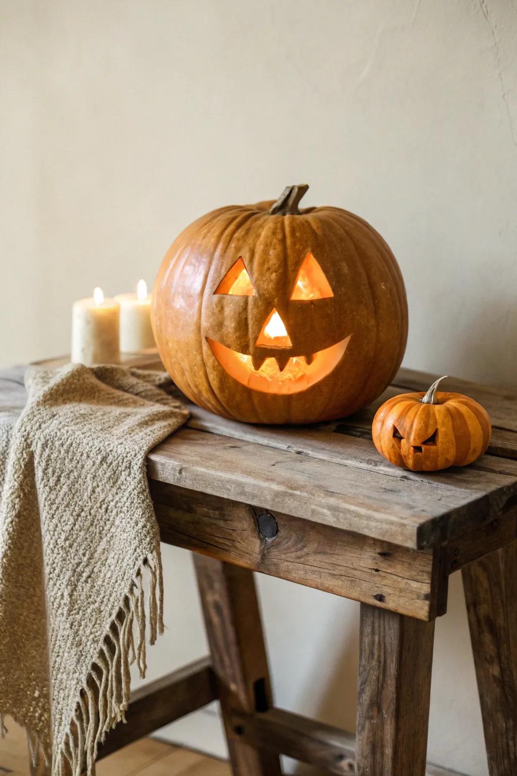 Eerie Eyes: A simplistic approach to pumpkin carving that watches your every move.