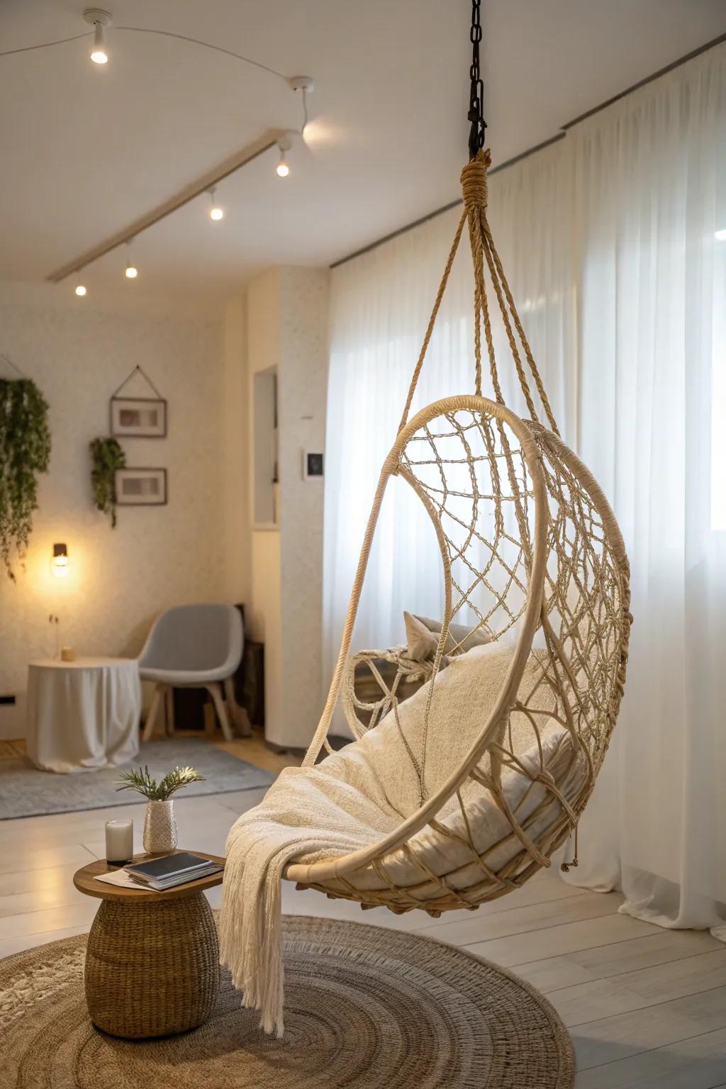 Offbeat details can boost tranquility.