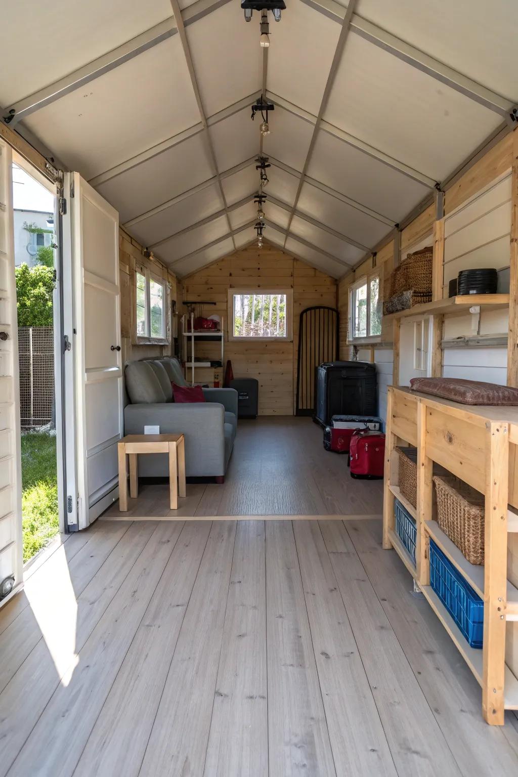 A versatile layout ensures your bunkhouse meets all your needs.