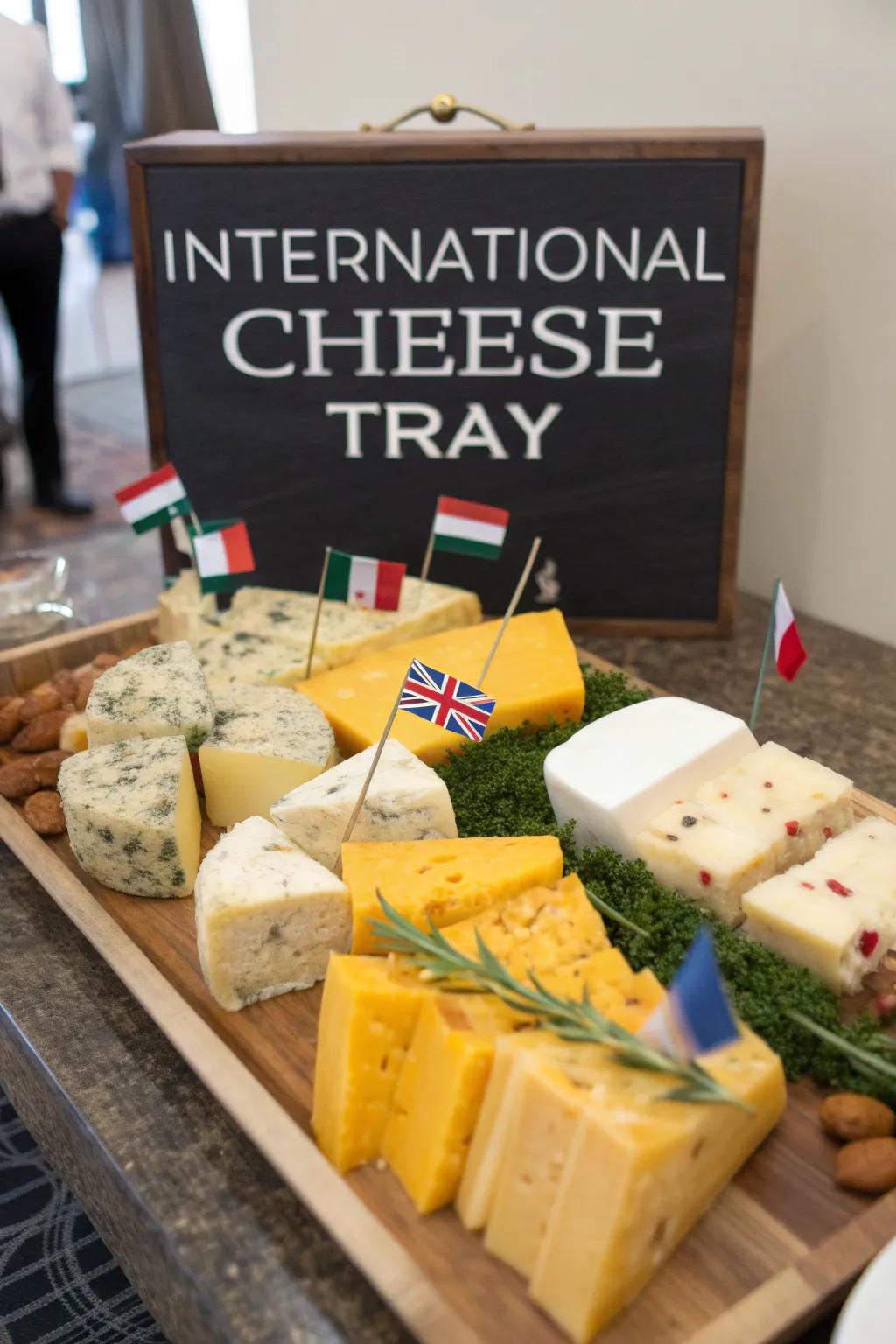 A global cheese experience for adventurous palates.