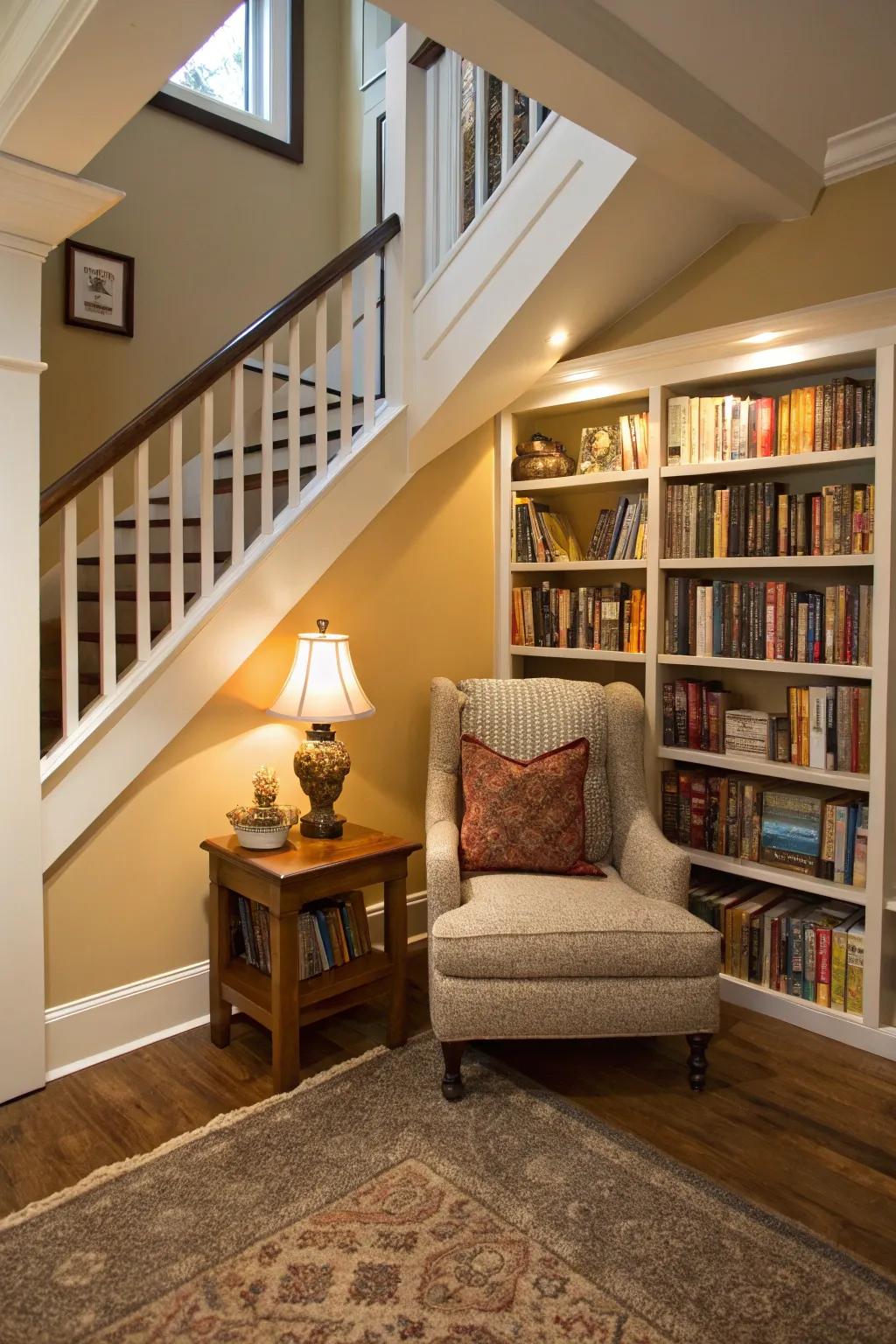 Creative use of space adds uniqueness to a home.