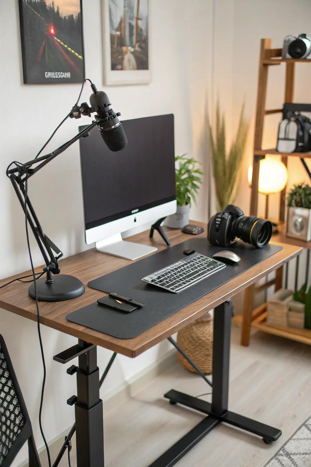 Boost your energy with a flexible desk.