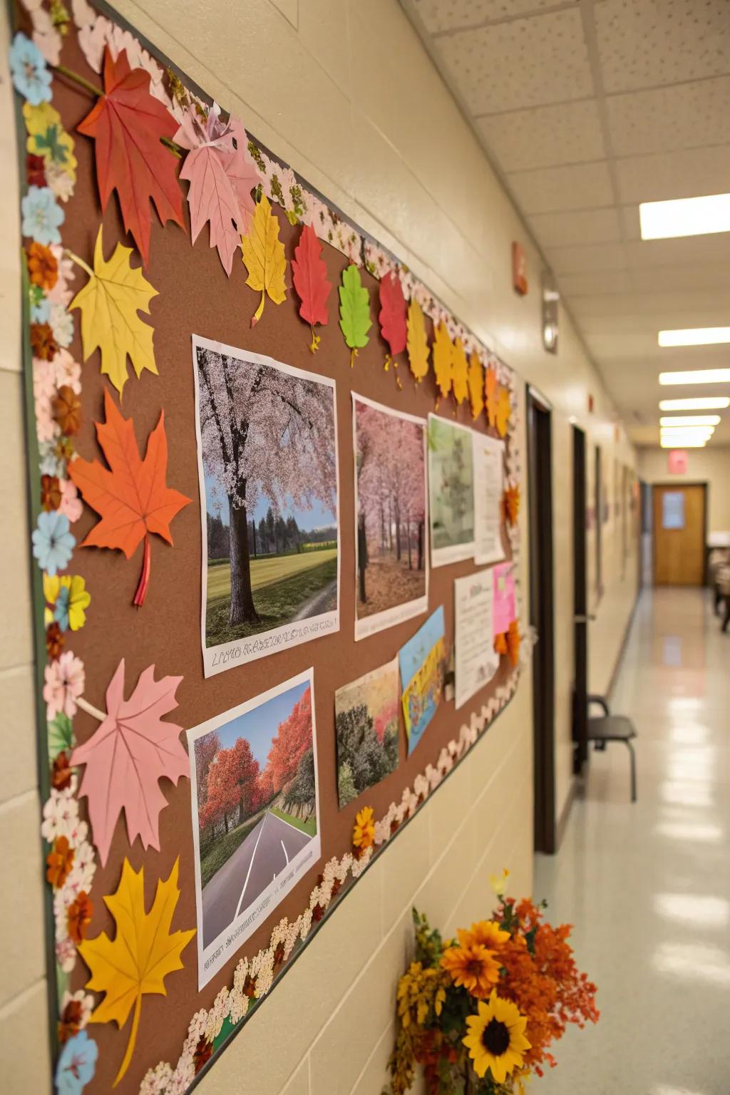 Seasonal themes refresh the board using timely adornments.