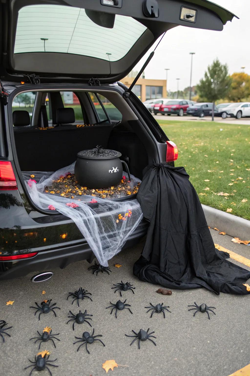 Arachnids provide a timeless scare element.