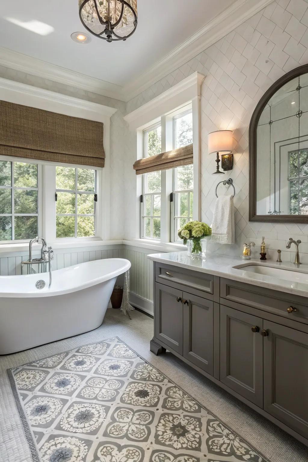 Shift layout combines modern-day and traditional components for a harmonious aesthetic.