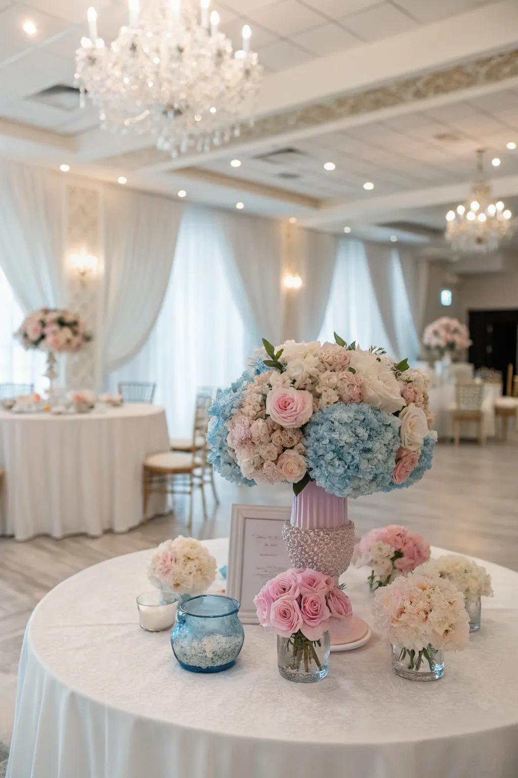 Subtle beauty with pastel color schemes.
