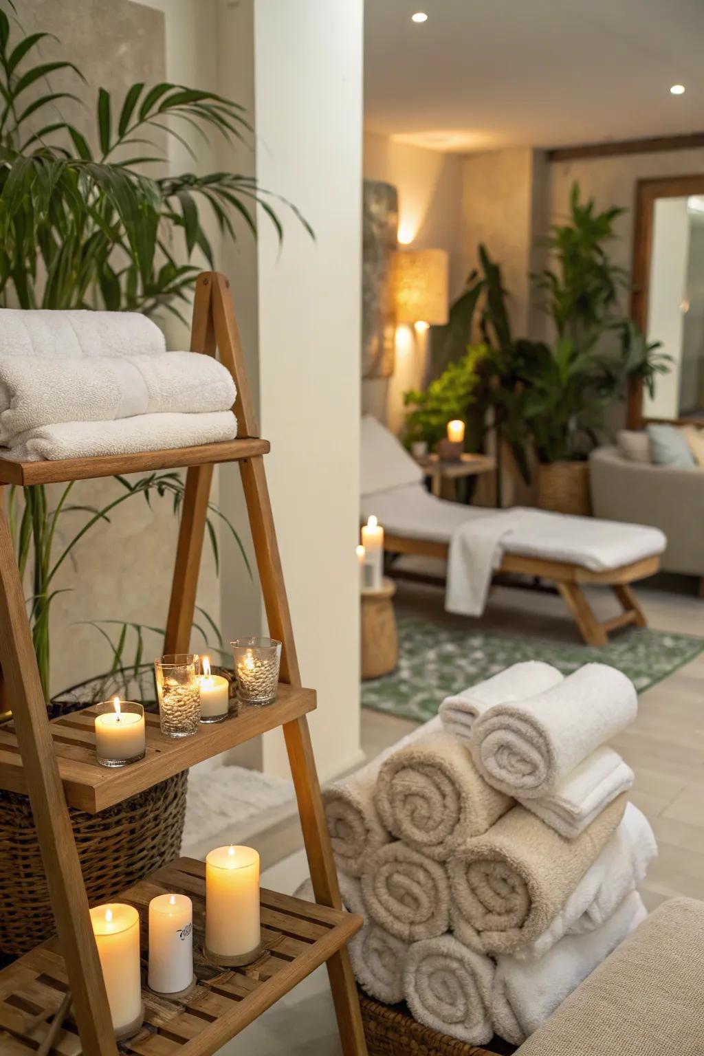 A serene spa space for ultimate relaxation.