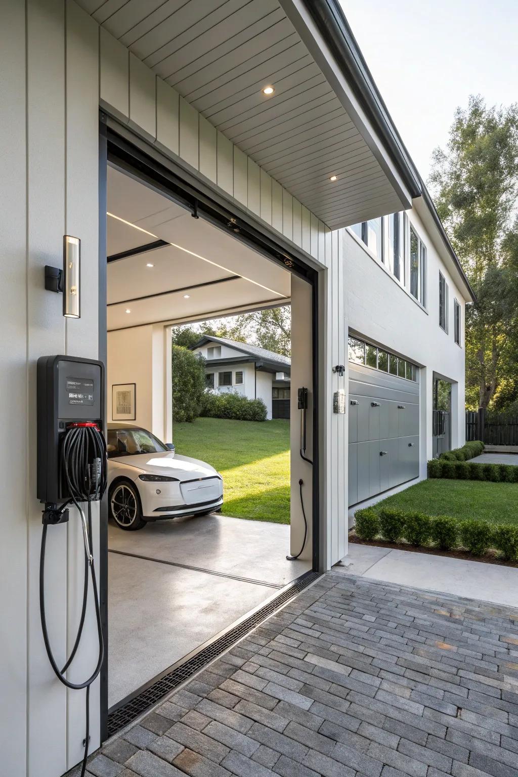 Charging station.