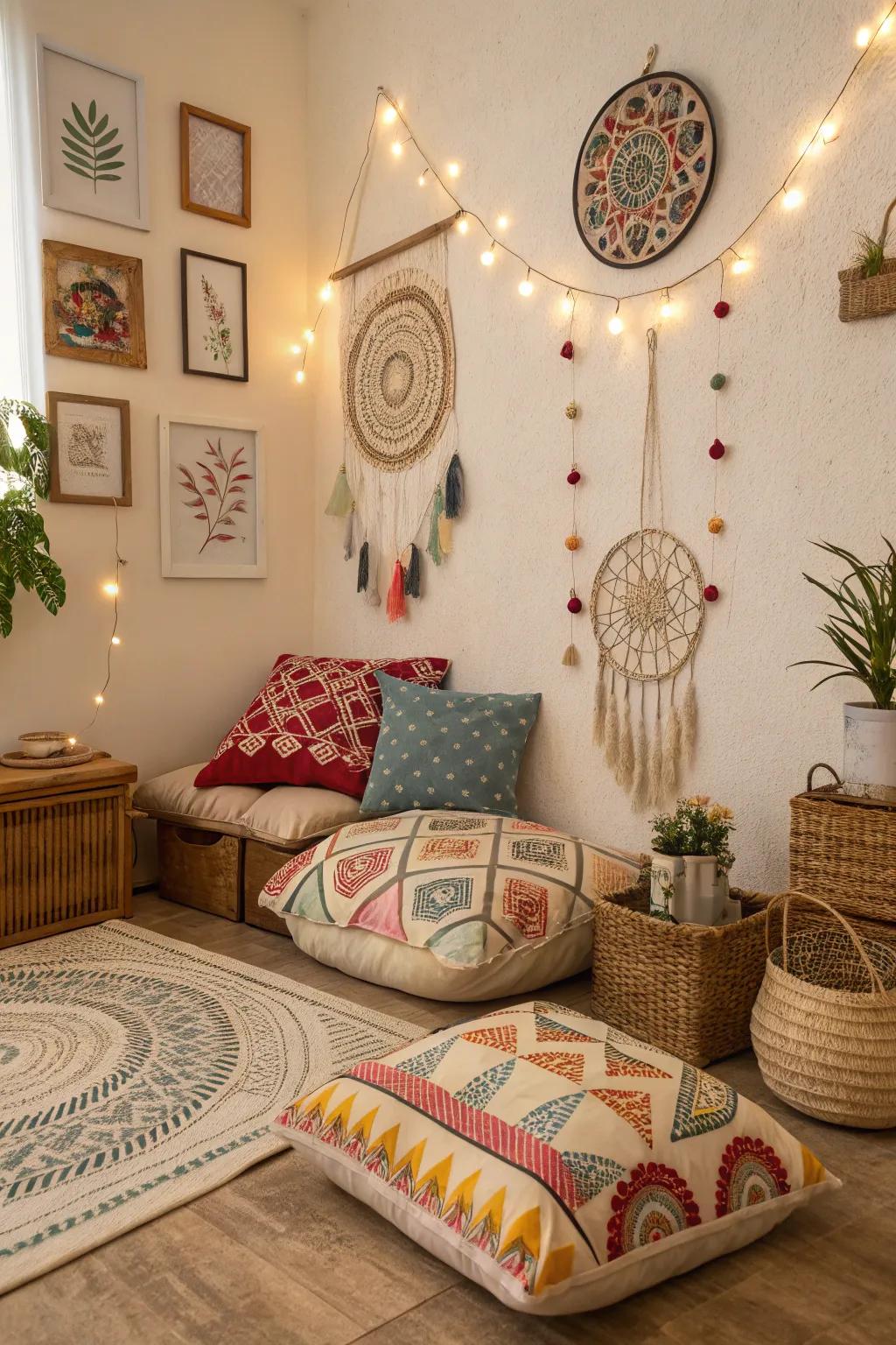 DIY projects permeate your space through personal charm.
