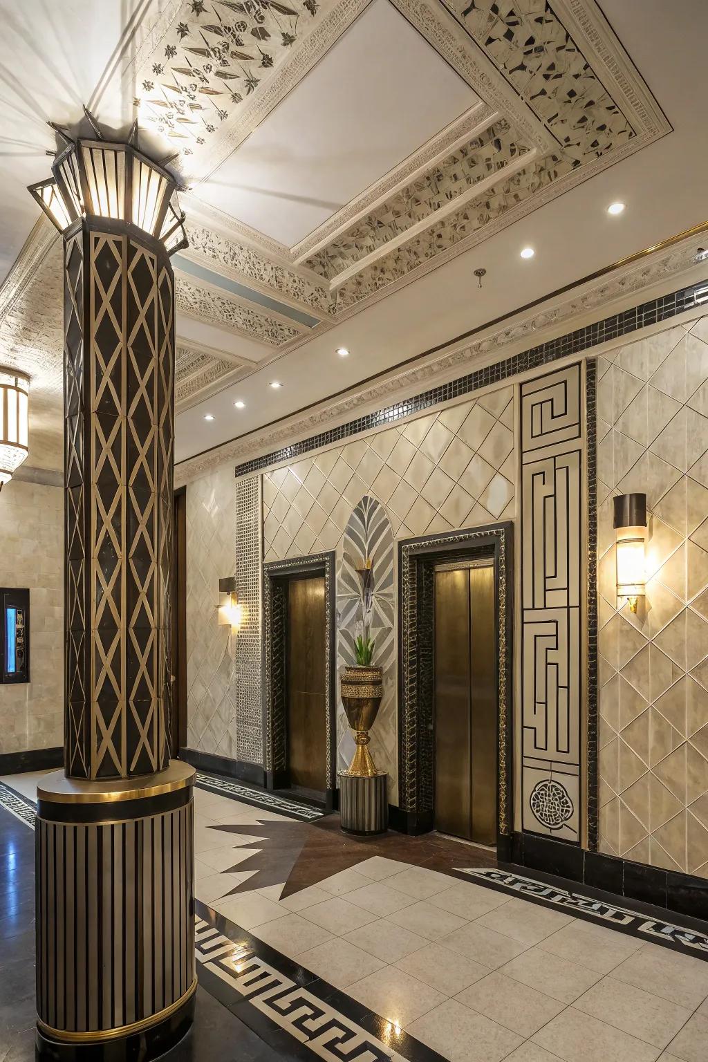 Sculptural aspects incorporating a hint of art and intrigue.