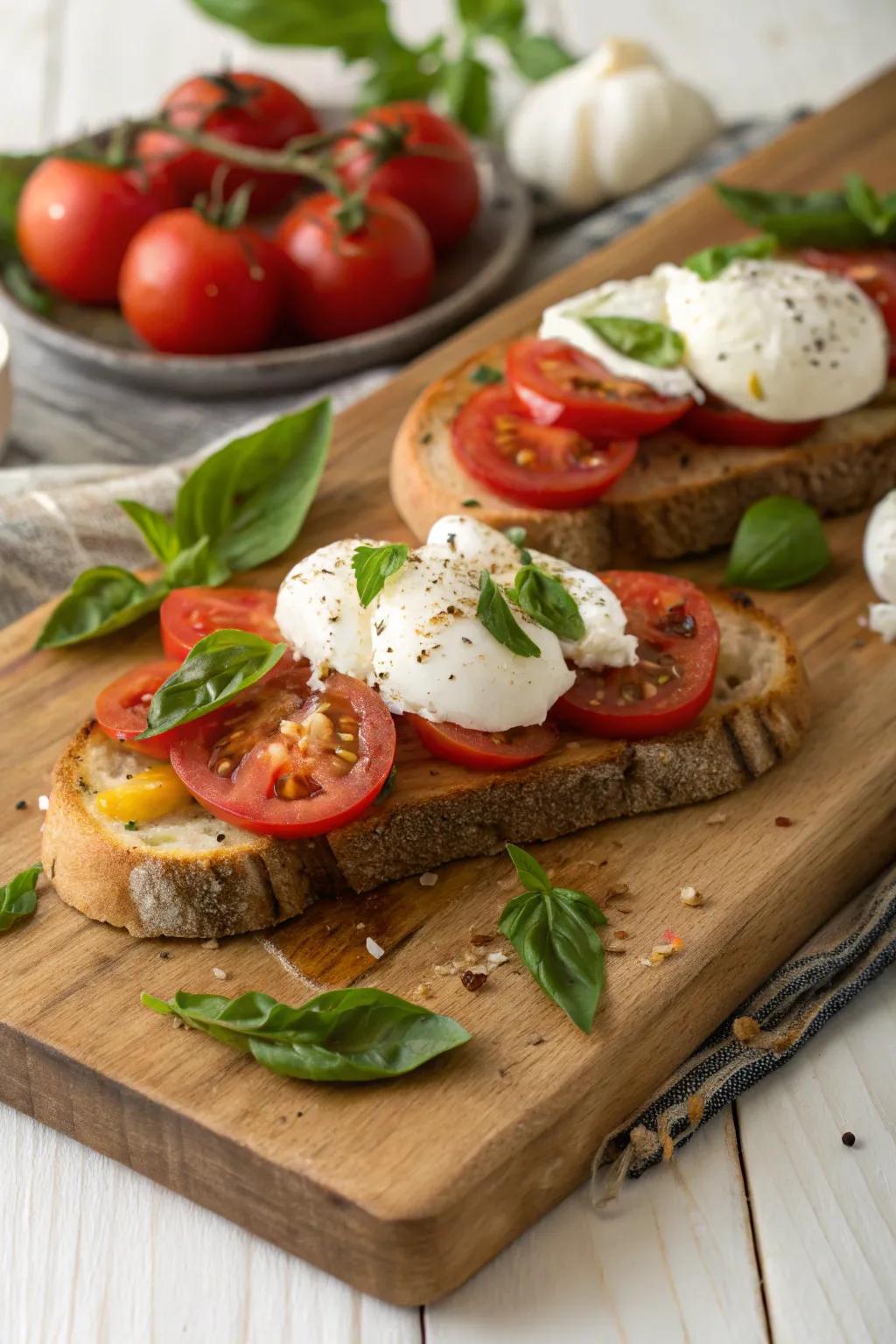 Morning flatbread that infuses brunch with Italian flavors.