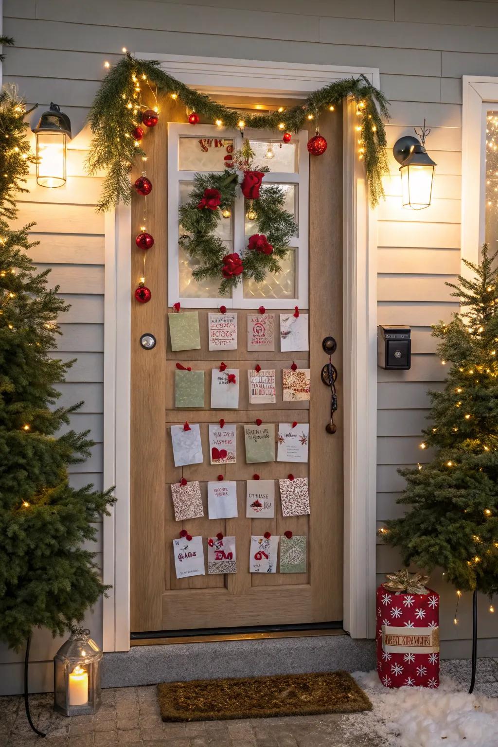 An interactive countdown display that adds anticipation to the season.