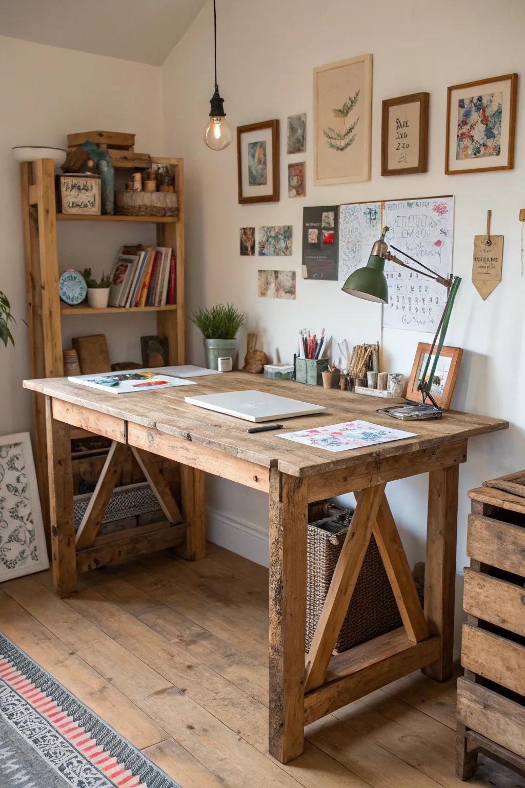 DIY desks: Personalized options for unique spaces.