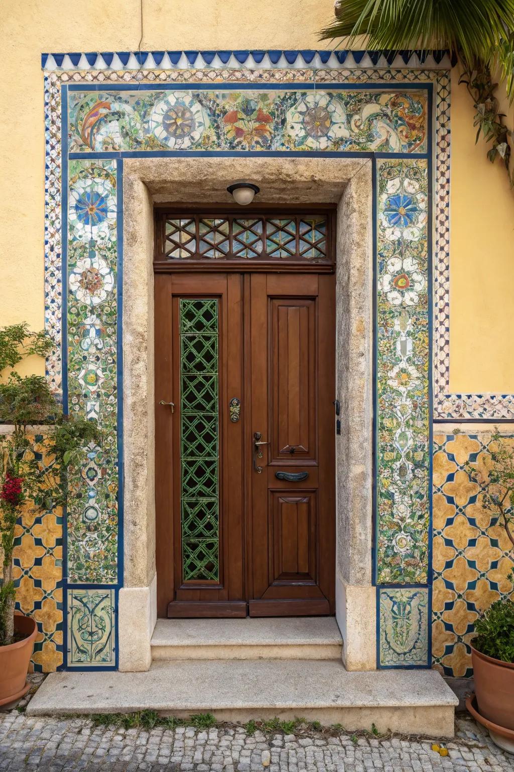 Add Mediterranean flair using tile mosaic features.