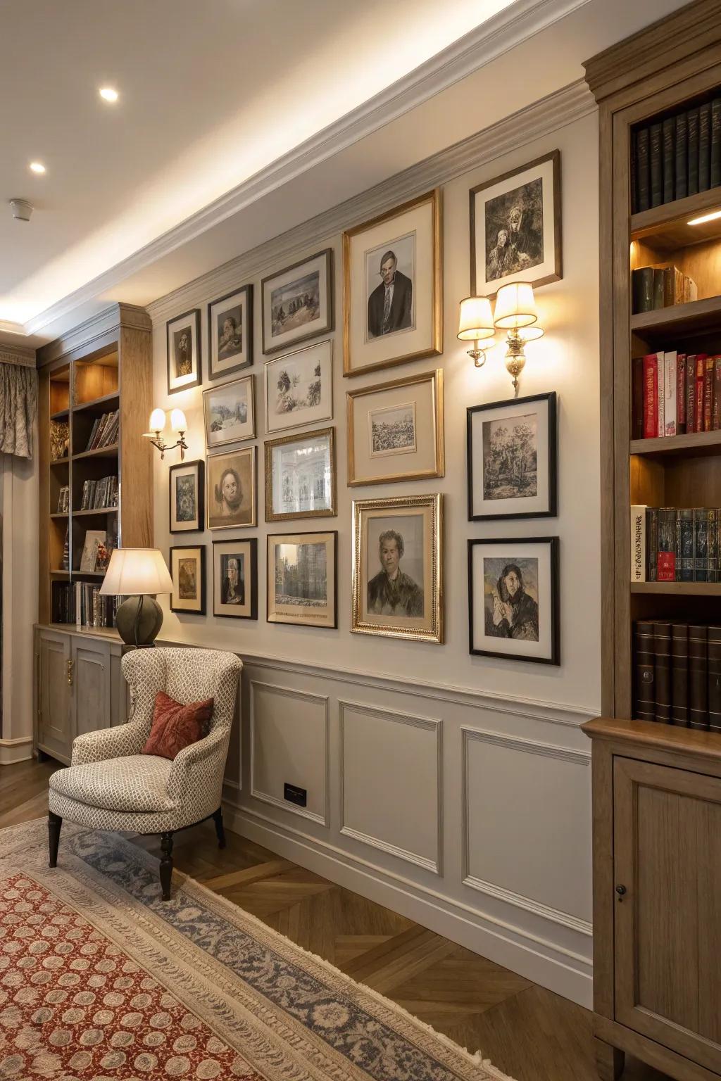 Historical blends provide visuals.