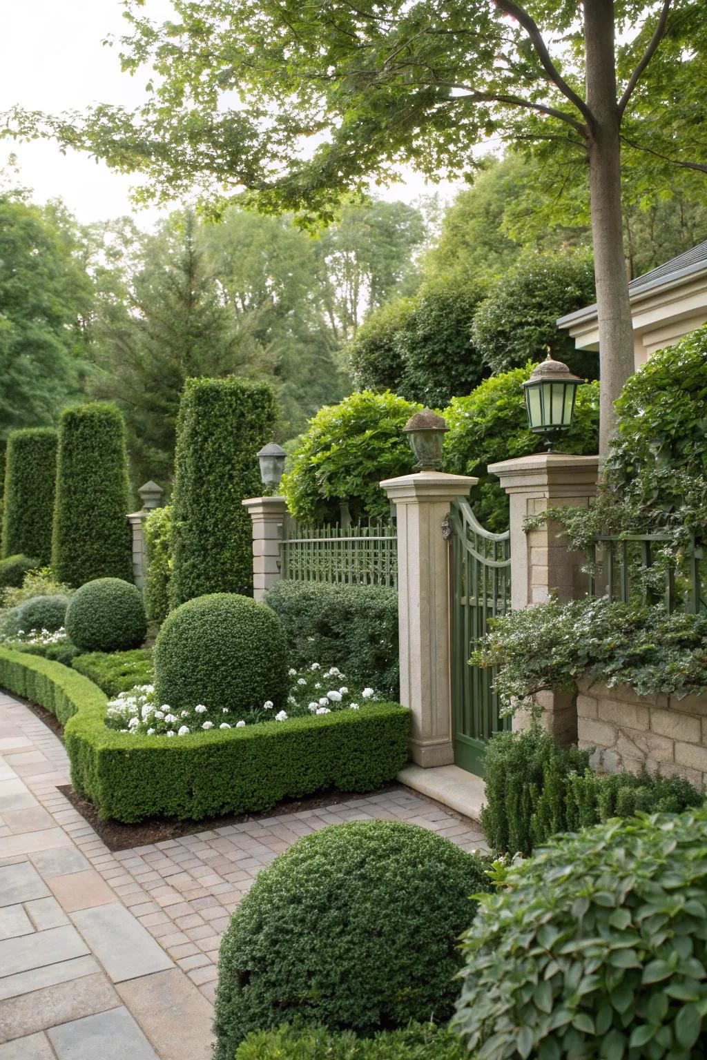 Evoke a sensation of seclusion via the clever privacy illusion.