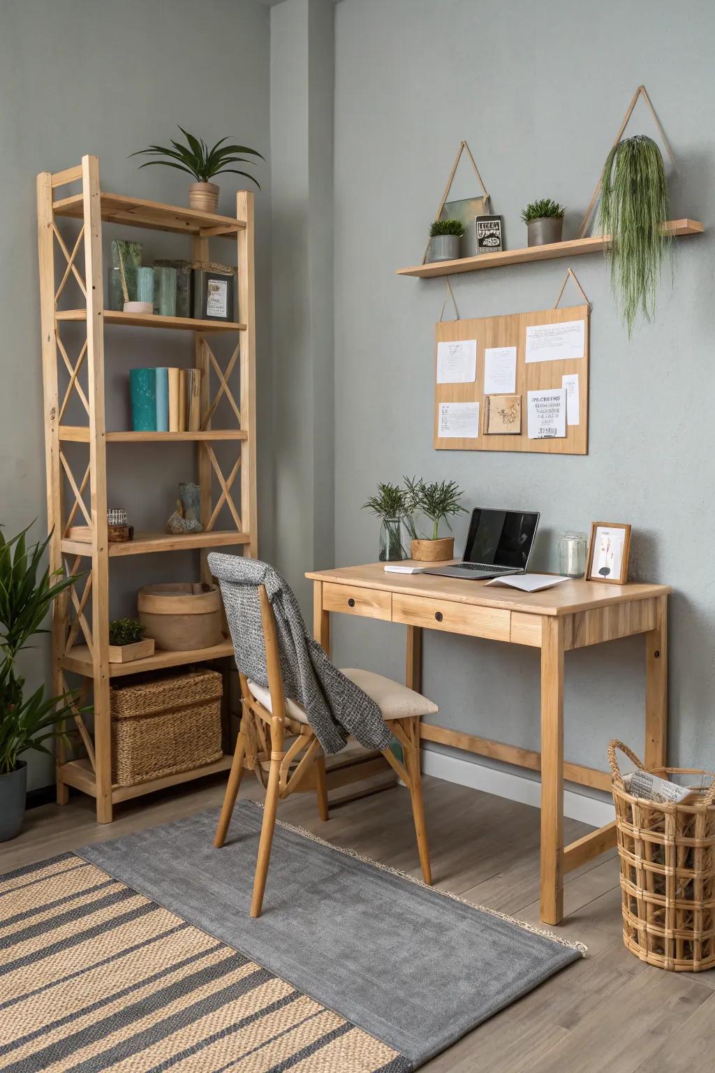 Eco-friendly materials proffer style coupled alongside sustainability.