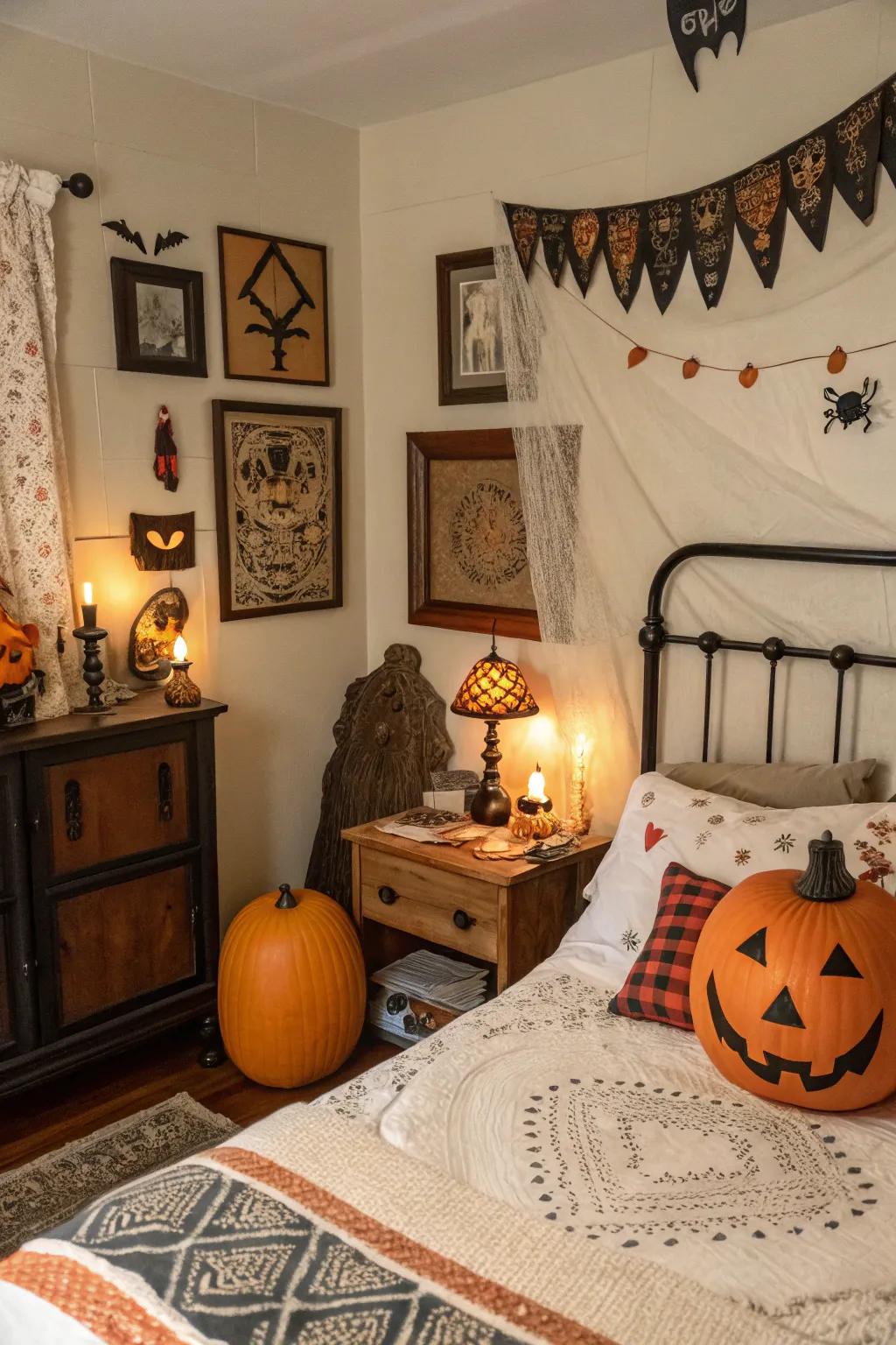 Vintage pieces can add charm and nostalgia to your space.