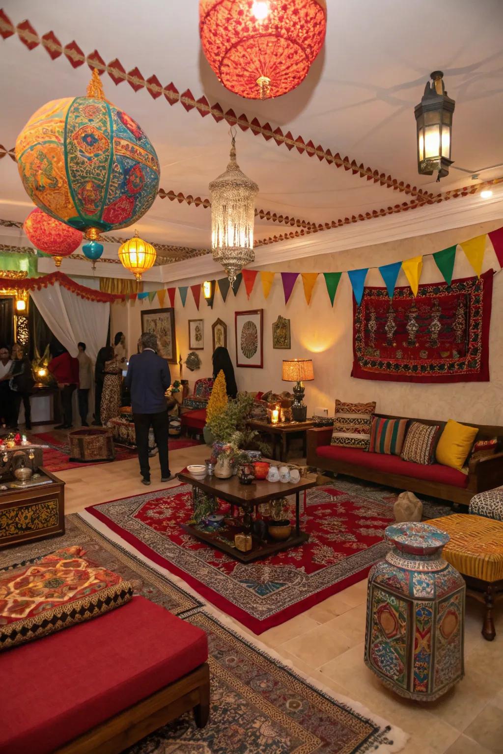 A cultural festivity arrangement that shares lineage and customs.
