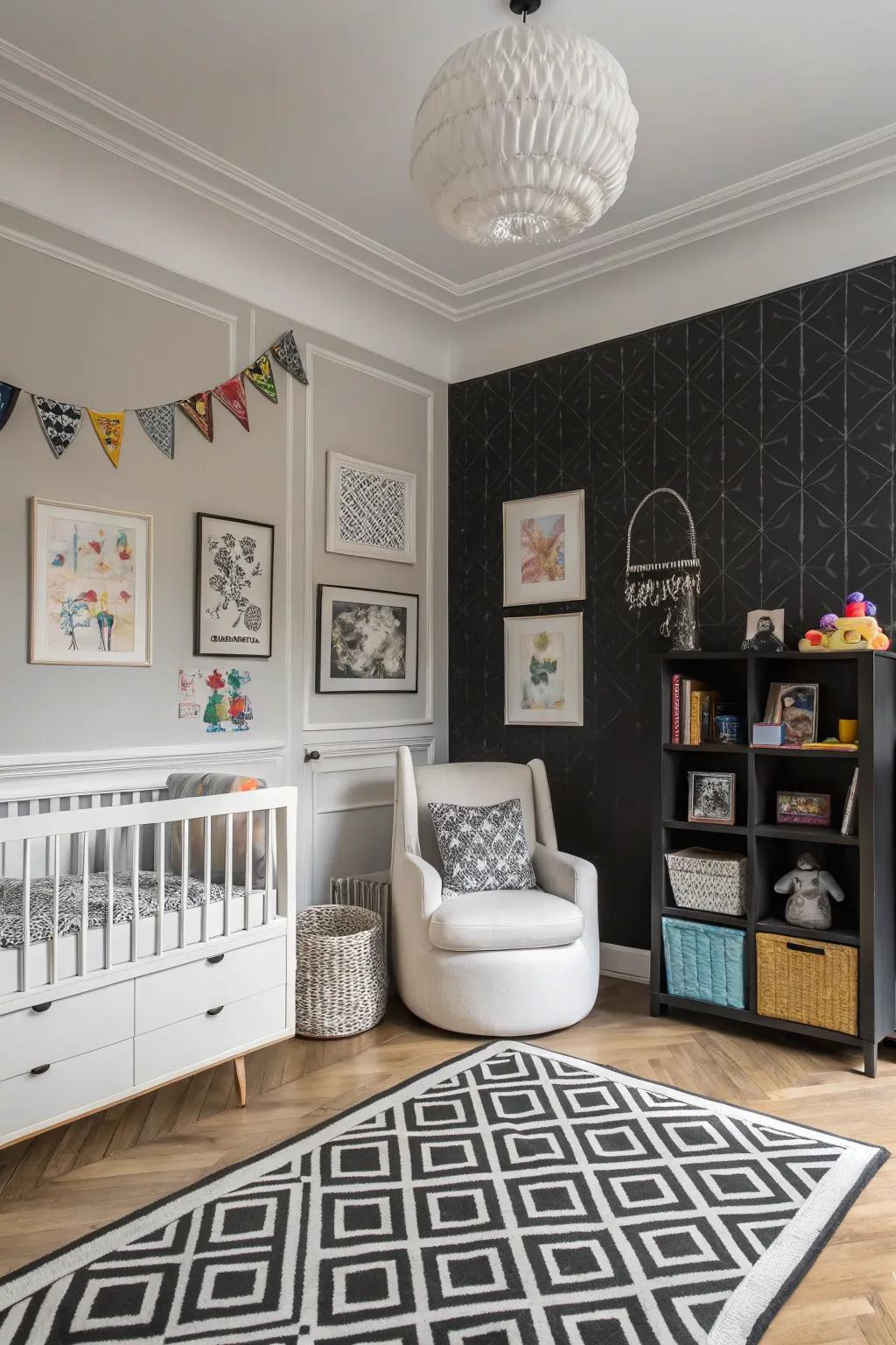 Single-color schemes offer elegance with a playful edge.