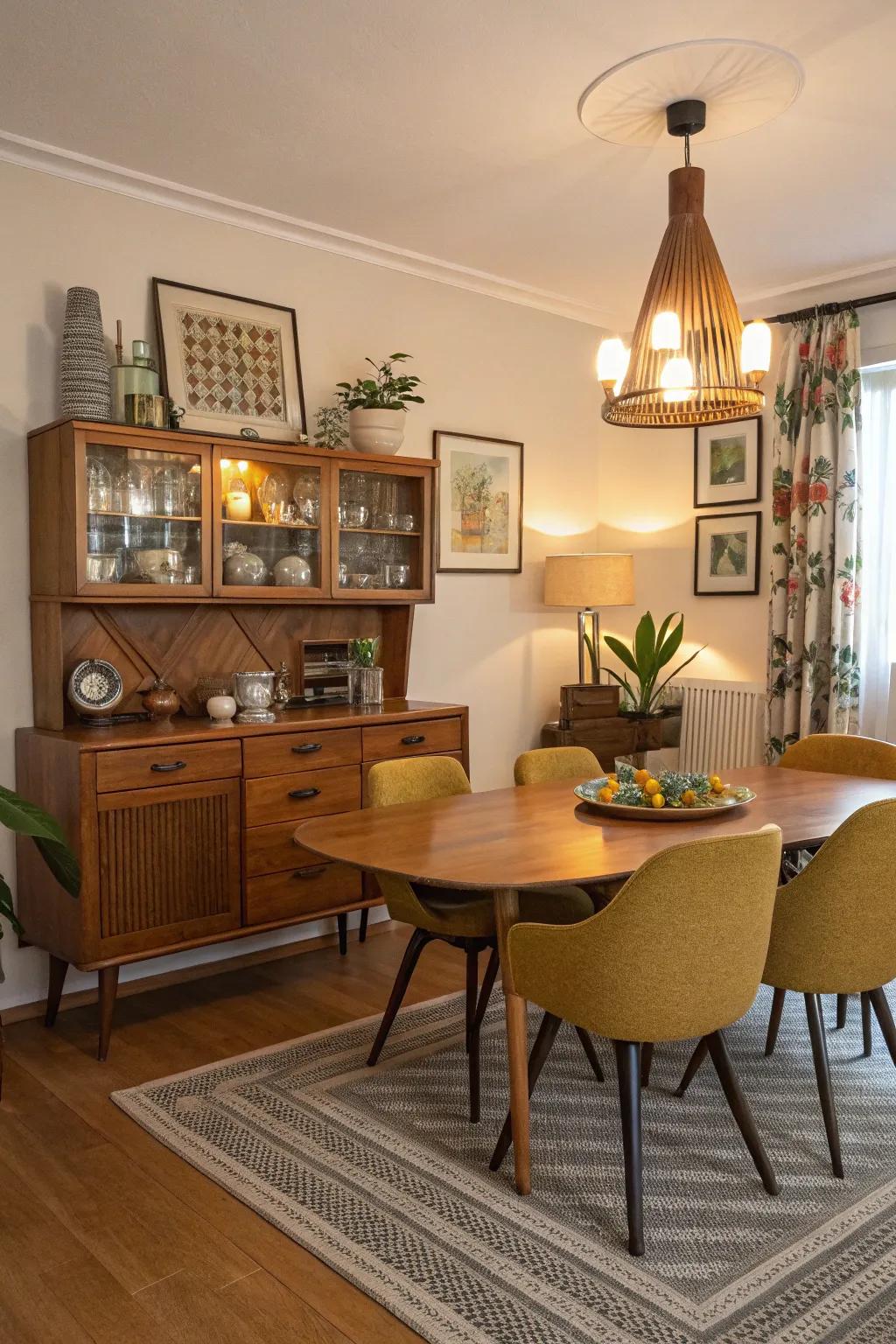 Vintage discoveries impart individuality and a sense of history.