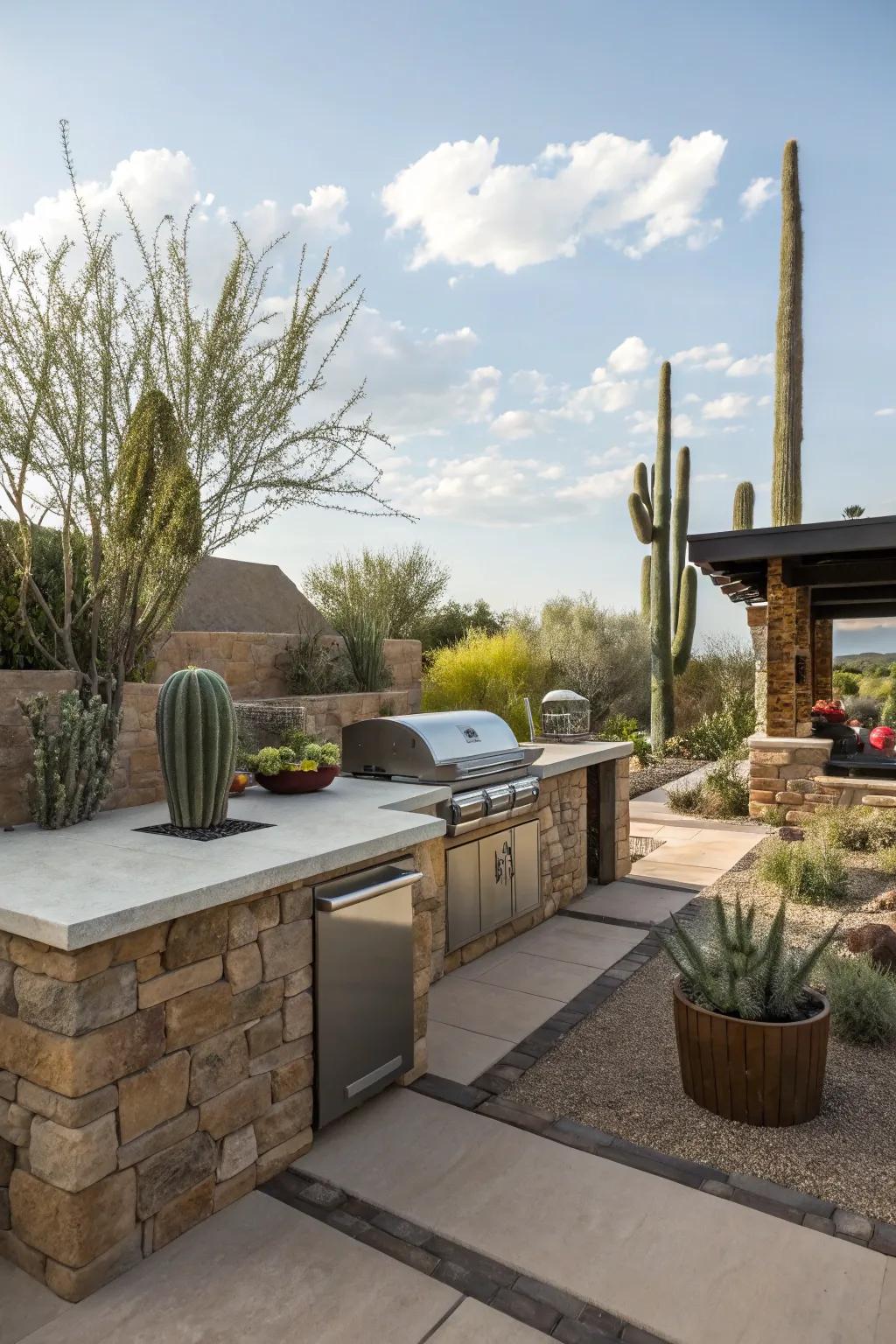 Native plants introduce beauty and require almost no upkeep.