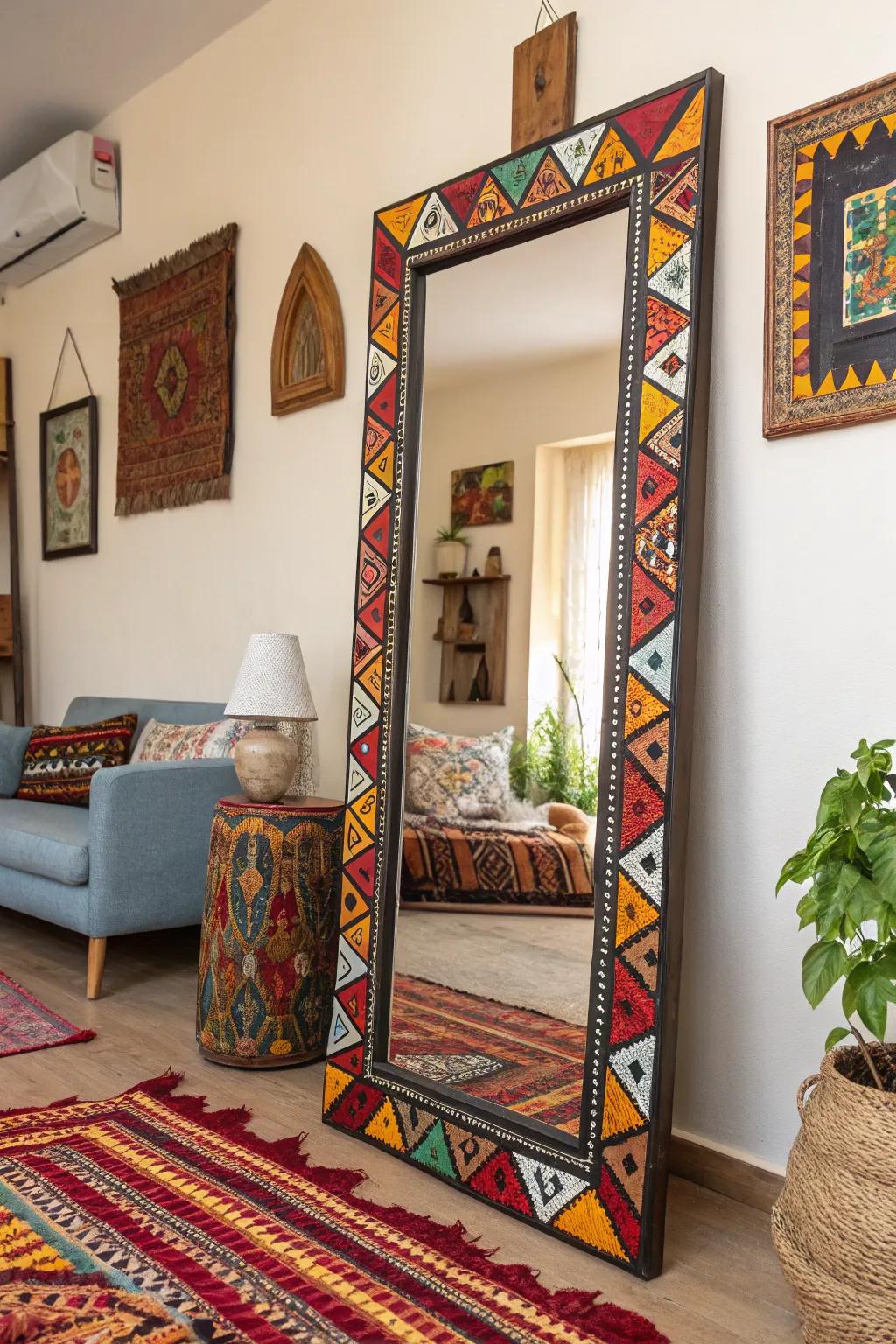 Cultural patterns contribute worldly charm.