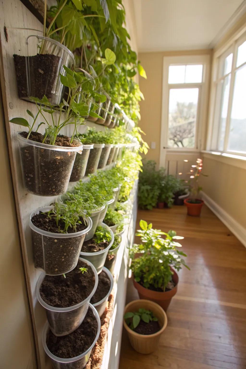 With a propagation wall, you can help new growth thrive.